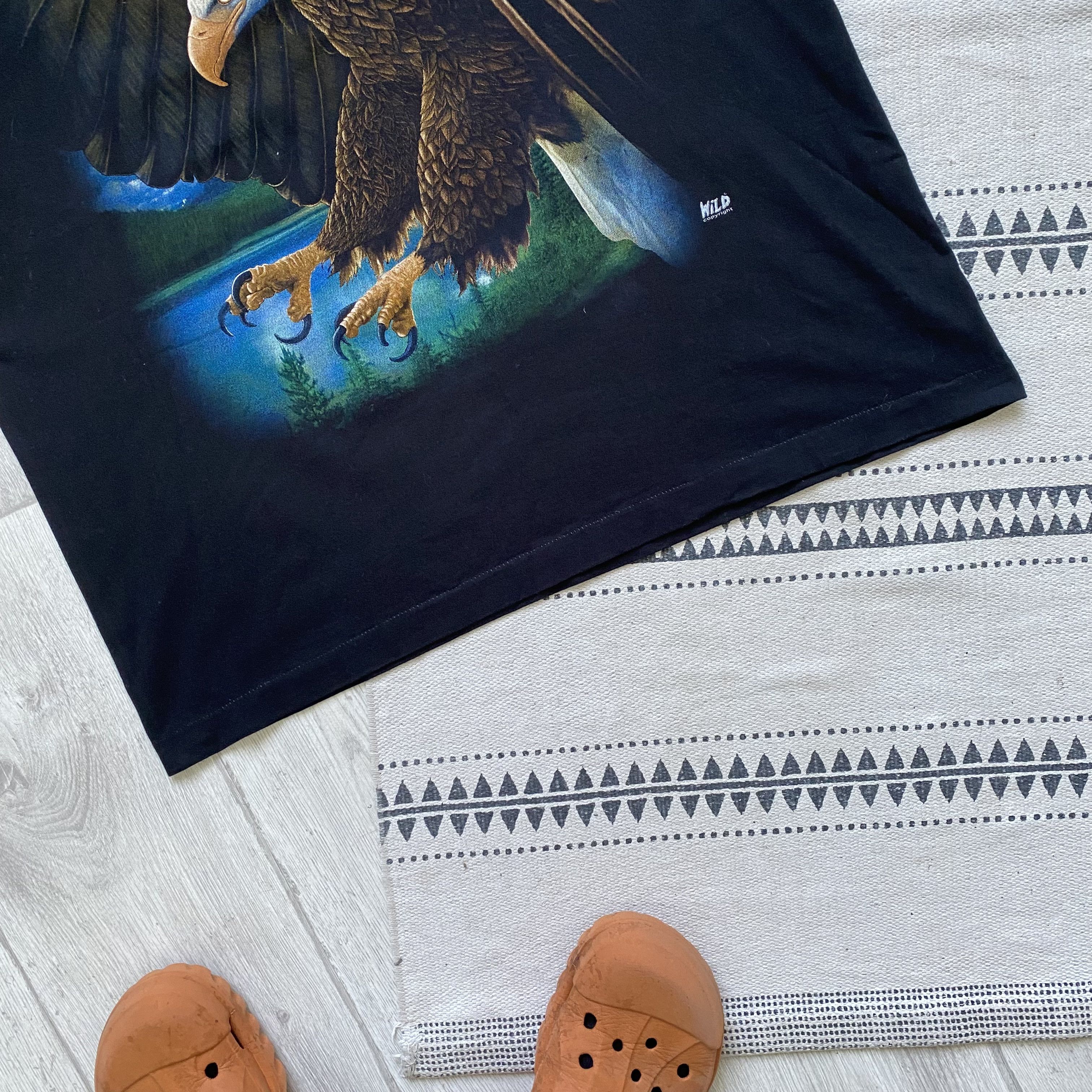 Harley Davidson 🦅 Vintage USA Eagle tee Mountain Forest Harley Davidson Size US XL / EU 56 / 4 - 3 Thumbnail