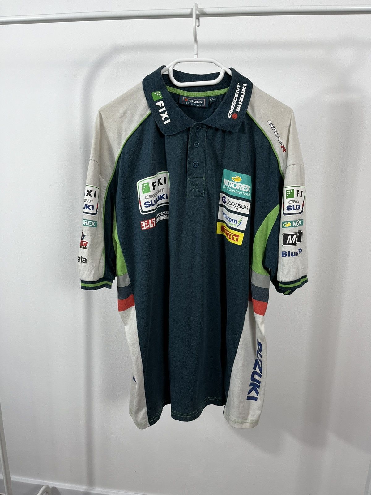 Vintage Vintage Racing Suzuki Polo T-shirt Size US XXL / EU 58 / 5 - 1 Thumbnail