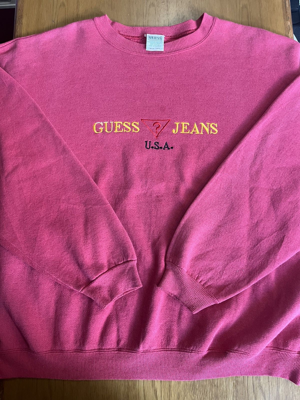 Guess Vintage GUESS JEANS U.S.A Sweater 90’s Shirt Size US XL / EU 56 / 4 - 6 Thumbnail