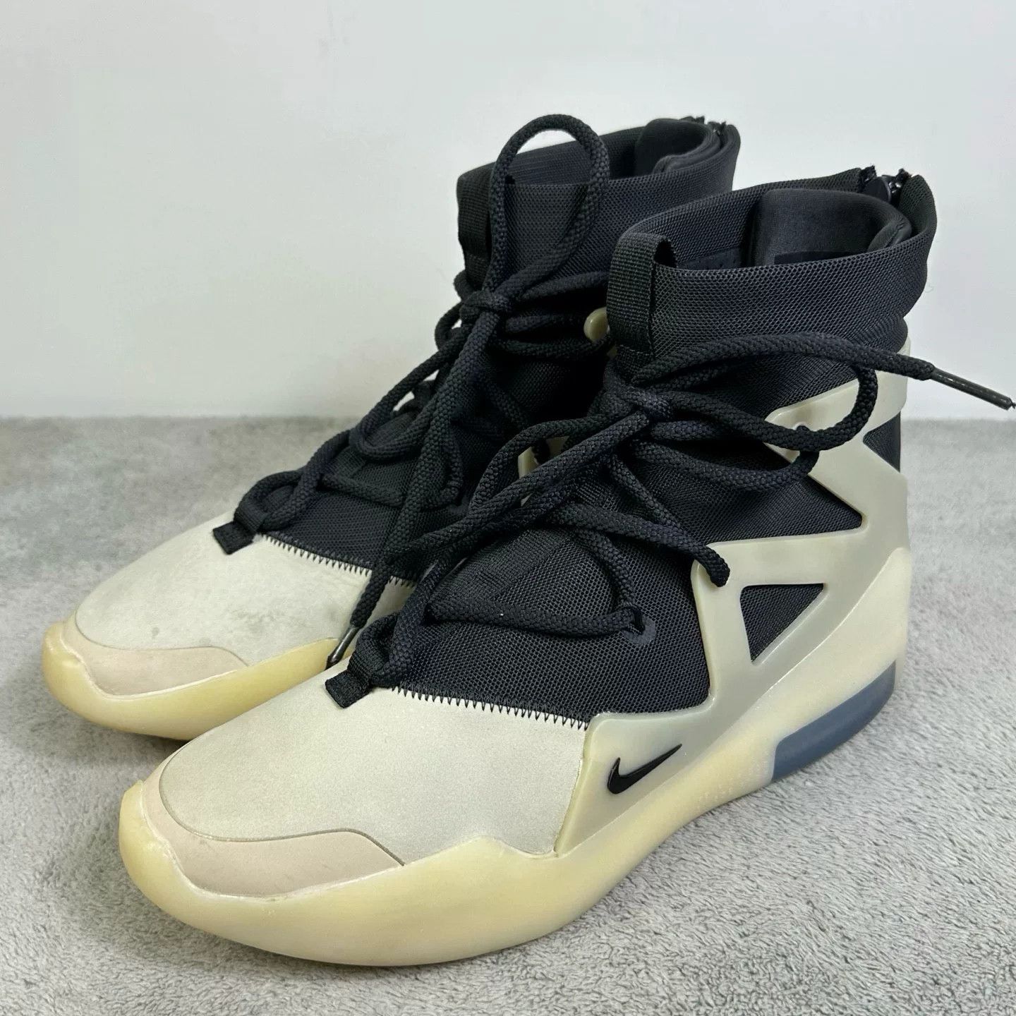 Fear of God Fear of God Retro Black Hitop Sneakers 42 Men Size US 9 / EU 42 - 1 Thumbnail