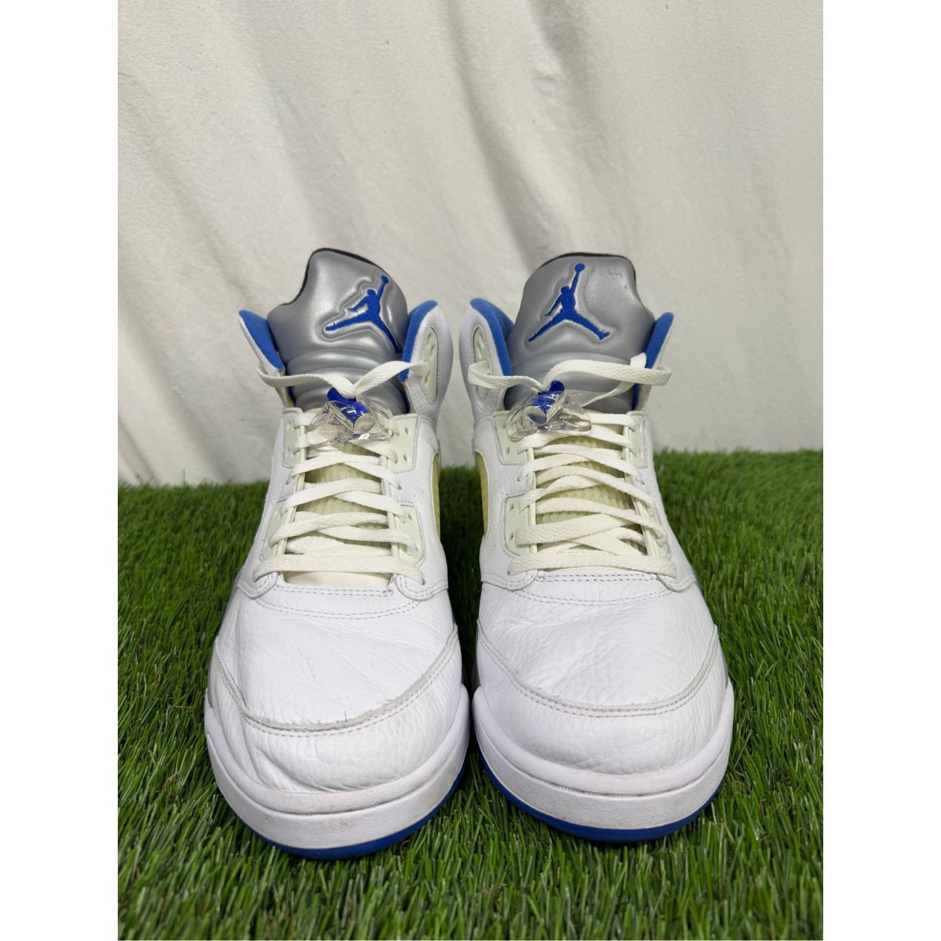 Jordan Brand Size 13 - Air Jordan 5 Retro Stealth 2.0 ICY clean white blu Size US 13 / EU 46 - 2 Thumbnail