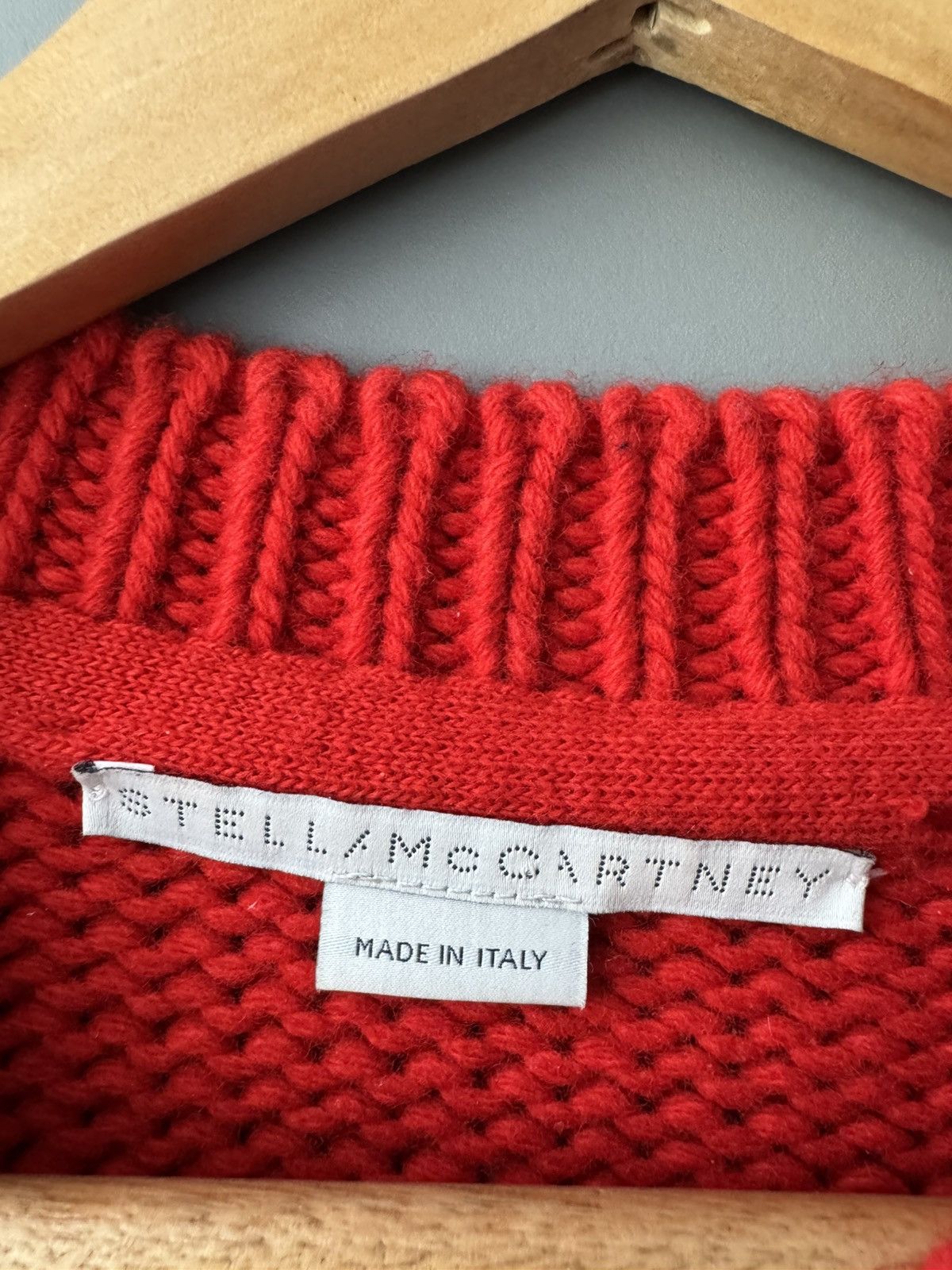 Stella McCartney 2017 Stella McCartney Red Scorpion Knit Sweater Size US M / EU 48-50 / 2 - 6 Thumbnail