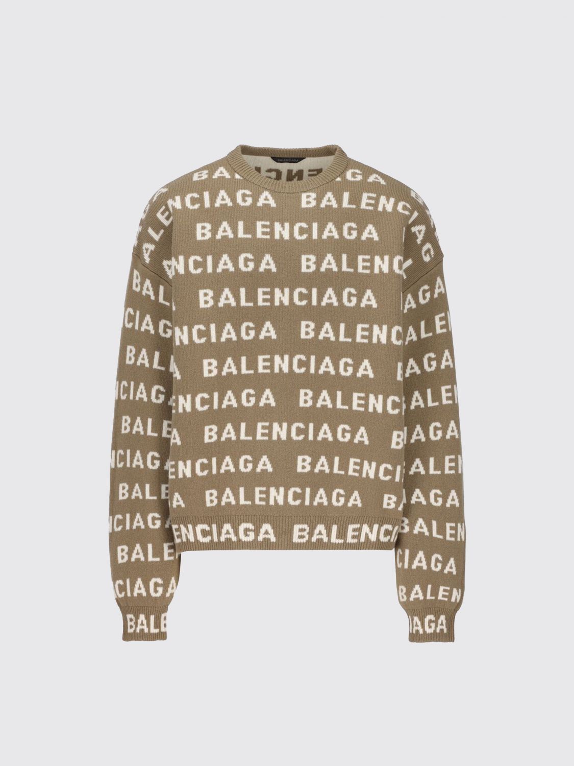 image of Balenciaga Sweater Men Beige (Size Medium)