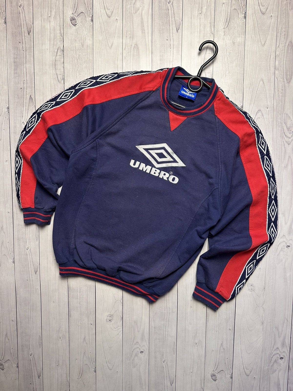 90s Umbro Blue Umbro Sweatshirt Vintage Umbro Pro Training