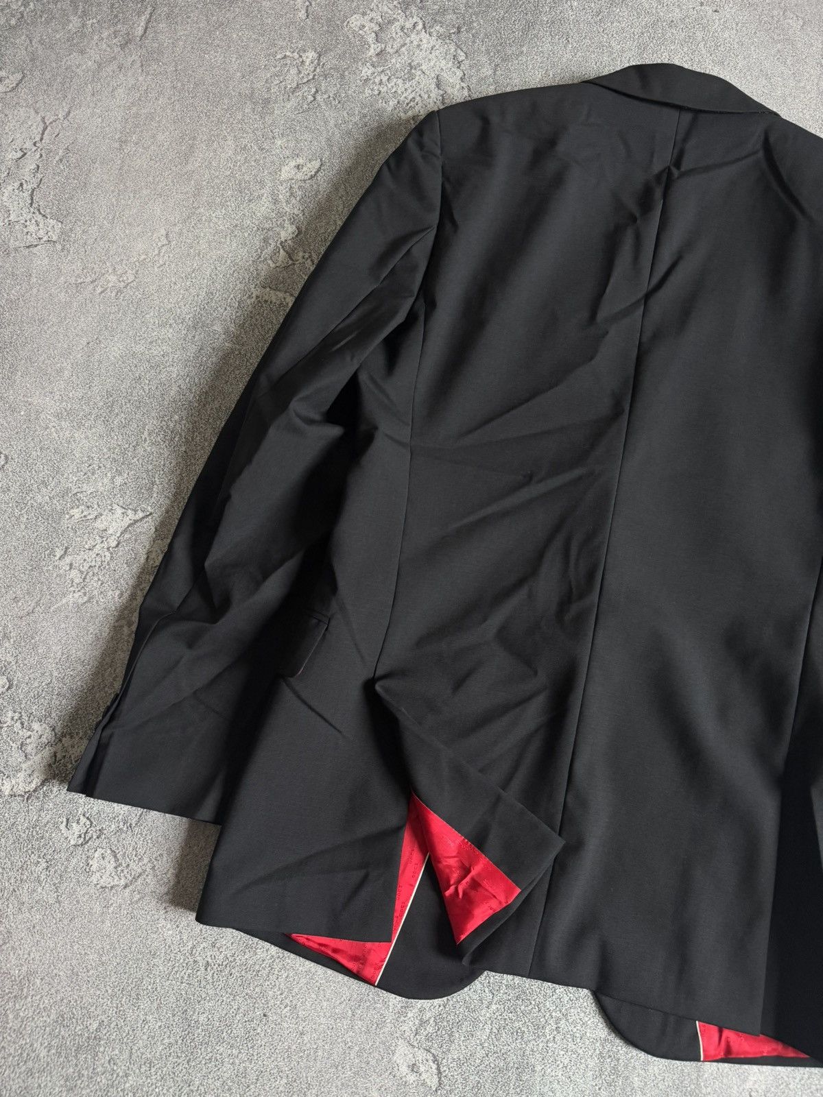 Designer × Hugo × Hugo Boss Hugo Boss IT44/US34R suit black blazer + pants trousers Size 34R - 15 Thumbnail