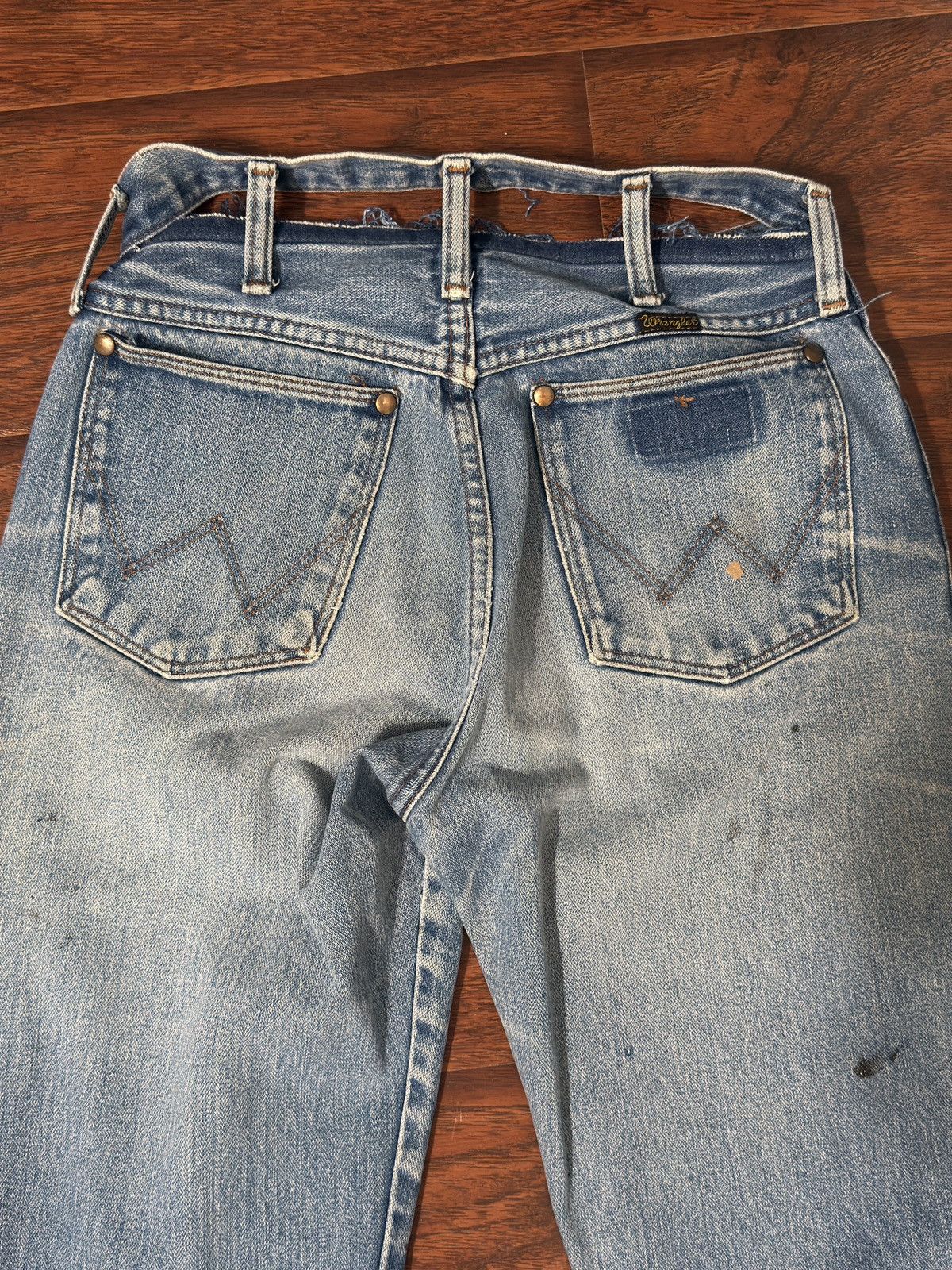 Wrangler Vintage paint splatter denim Size US 29 - 5 Thumbnail