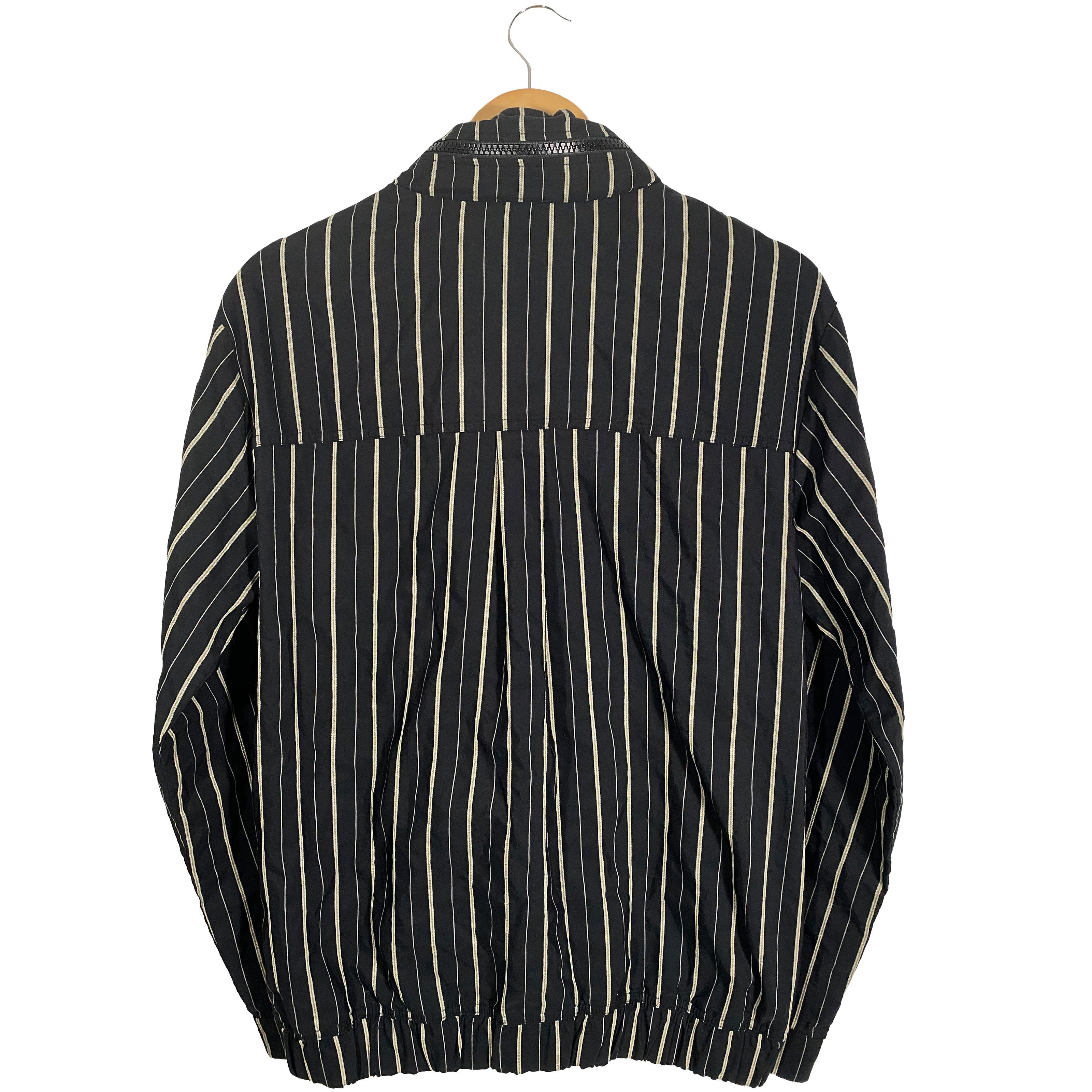 Puma Puma X Han Kjobenhavn Black Cotton PINSTRIPE Track Jacket Size US M / EU 48-50 / 2 - 7 Thumbnail