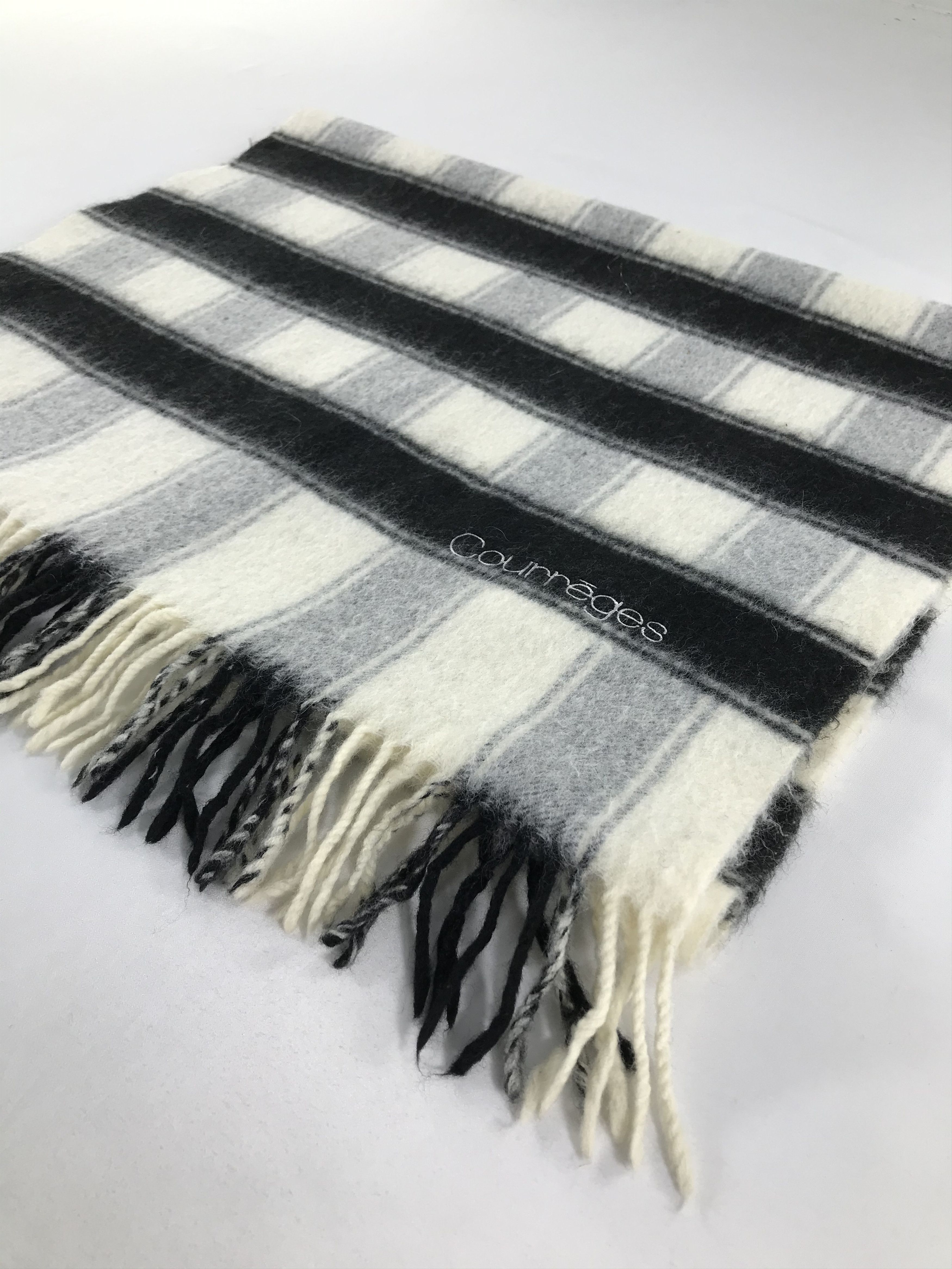 Courreges Vintage Courreges Scarf/Muffler/Neckwear MF1462 Size ONE SIZE - 3 Thumbnail