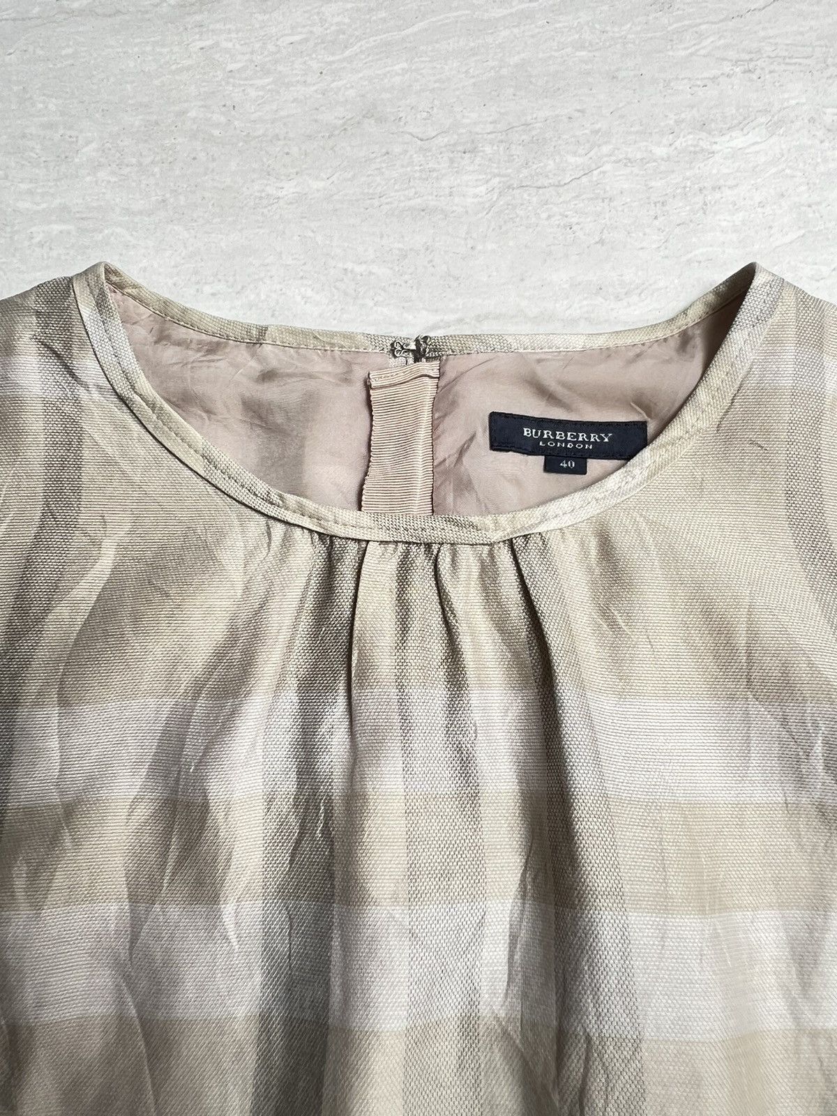 Burberry Burberry London Midi Dress Size XS / US 0-2 / IT 36-38 - 10 Thumbnail