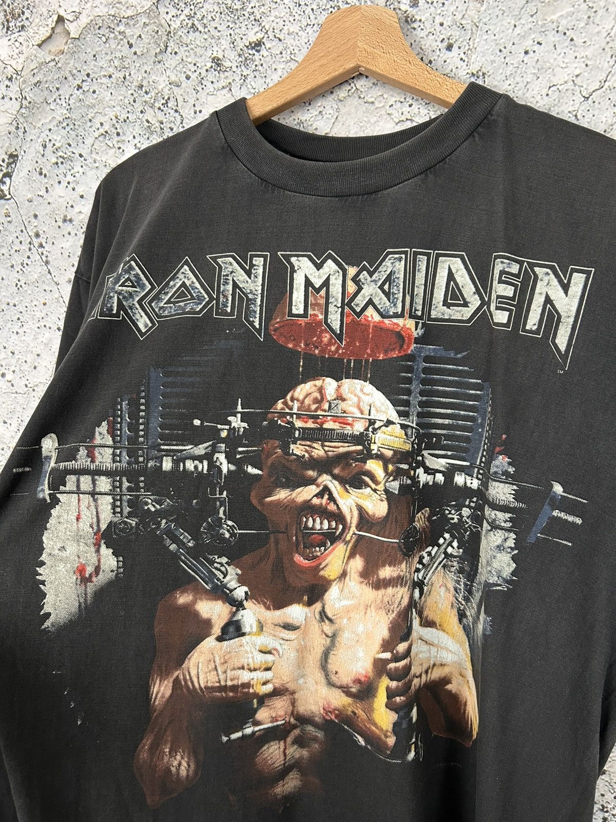 Band Tees Vintage Iron Maiden 1995 The X Factour Rock Band Tee Metal Size US XL / EU 56 / 4 - 4 Thumbnail