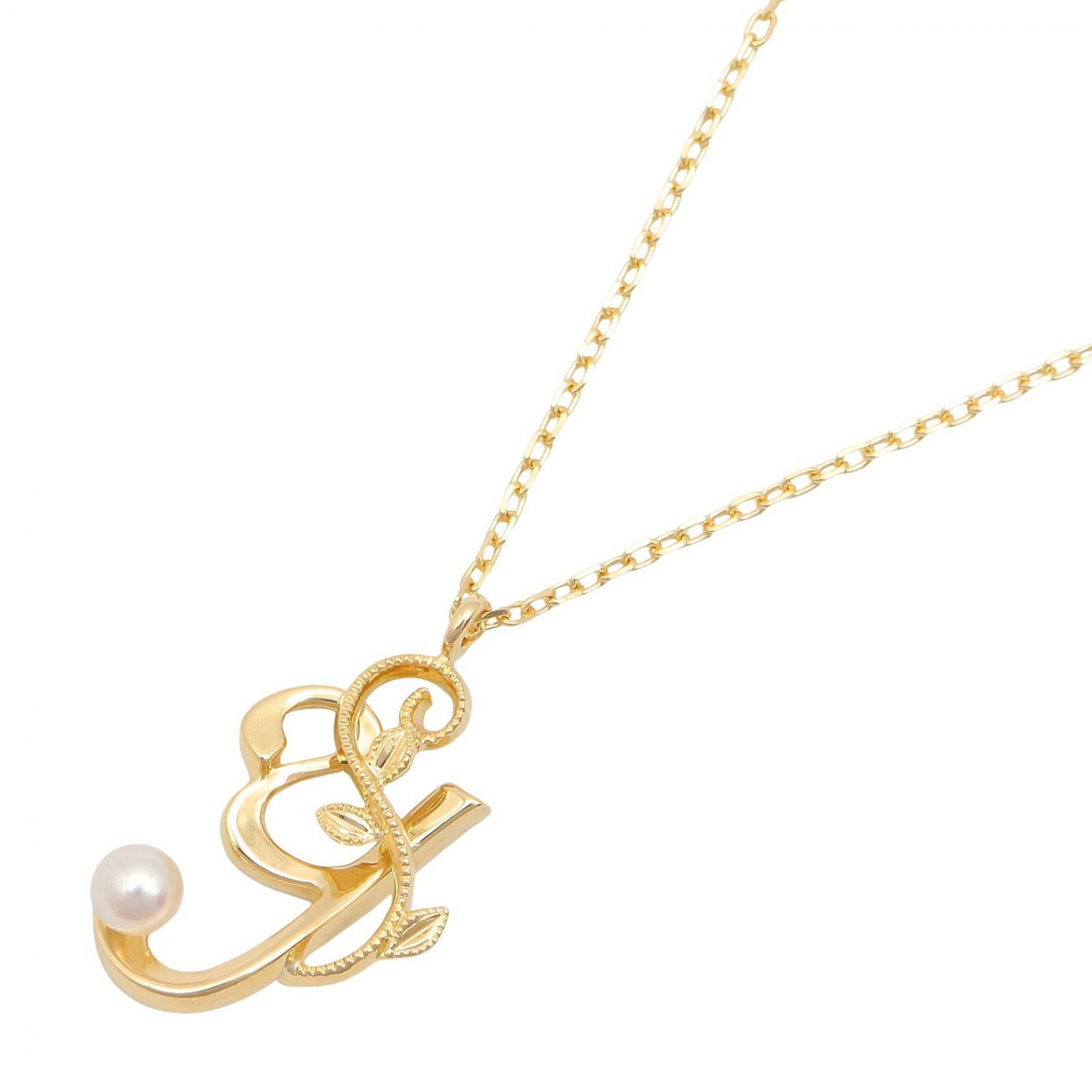 Mikimoto Mikimoto Mikimoto Initial Pearl Au750 Necklace Precious Metal Necklace DUTY FREE for USA Size ONE SIZE - 1 Thumbnail