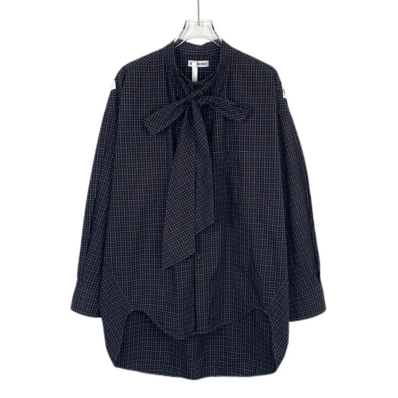 Balenciaga Balenciaga size 32 Cotton shirt with logo letter-print col Size XS / US 0-2 / IT 36-38 - 1 Thumbnail