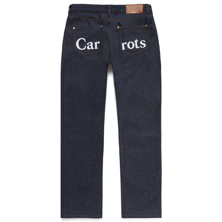 Carrots by Anwar Carrots Anwar Carrots Wordmark Slim Straight Denim Jeans Size US 32 / EU 48 - 2 Thumbnail