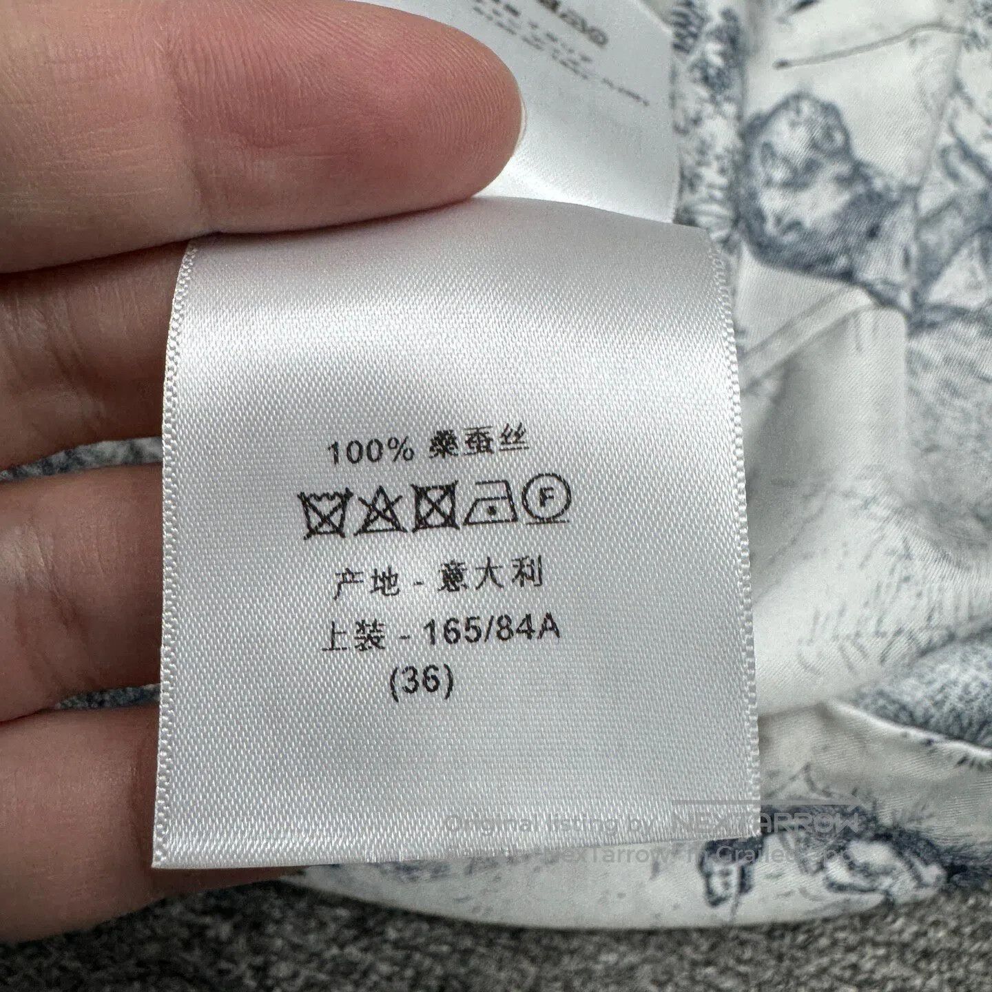 Dior Dior Zoo silkworm silk short-sleeved shirt| Size L / US 10 / IT 46 - 5 Thumbnail