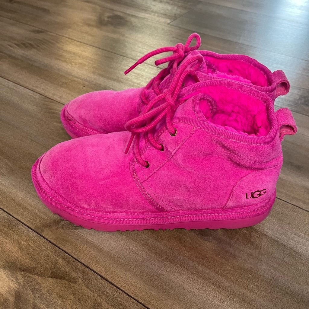Ugg Ugg Hot Pink Neumel Slipper Boot Houseshoe Women 6 Size US 6 / IT 36 - 5 Thumbnail