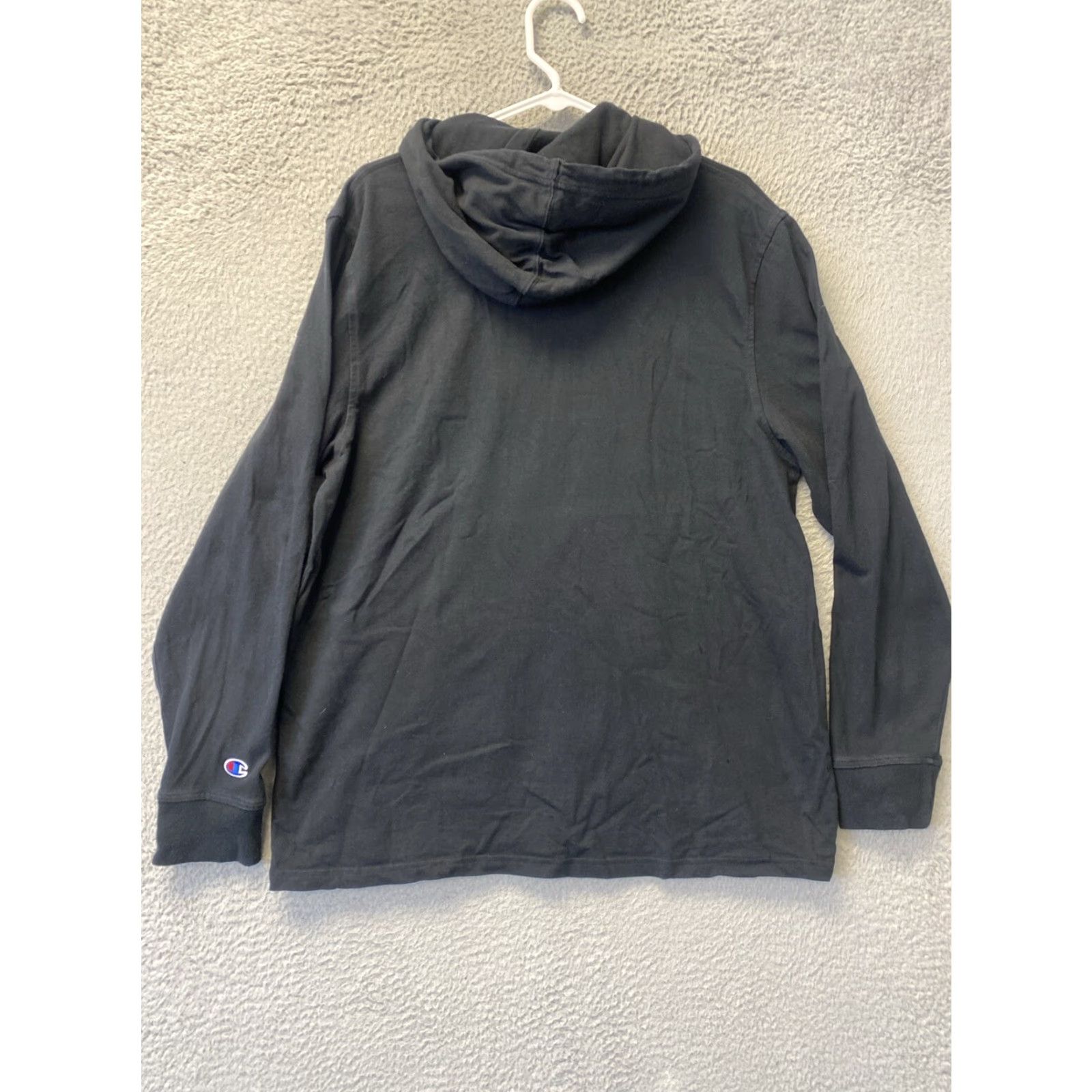 Champion Champion Hoodie Large Black Logo Sweatshirt Pullover Sweater 36-86 Size US L / EU 52-54 / 3 - 8 Thumbnail