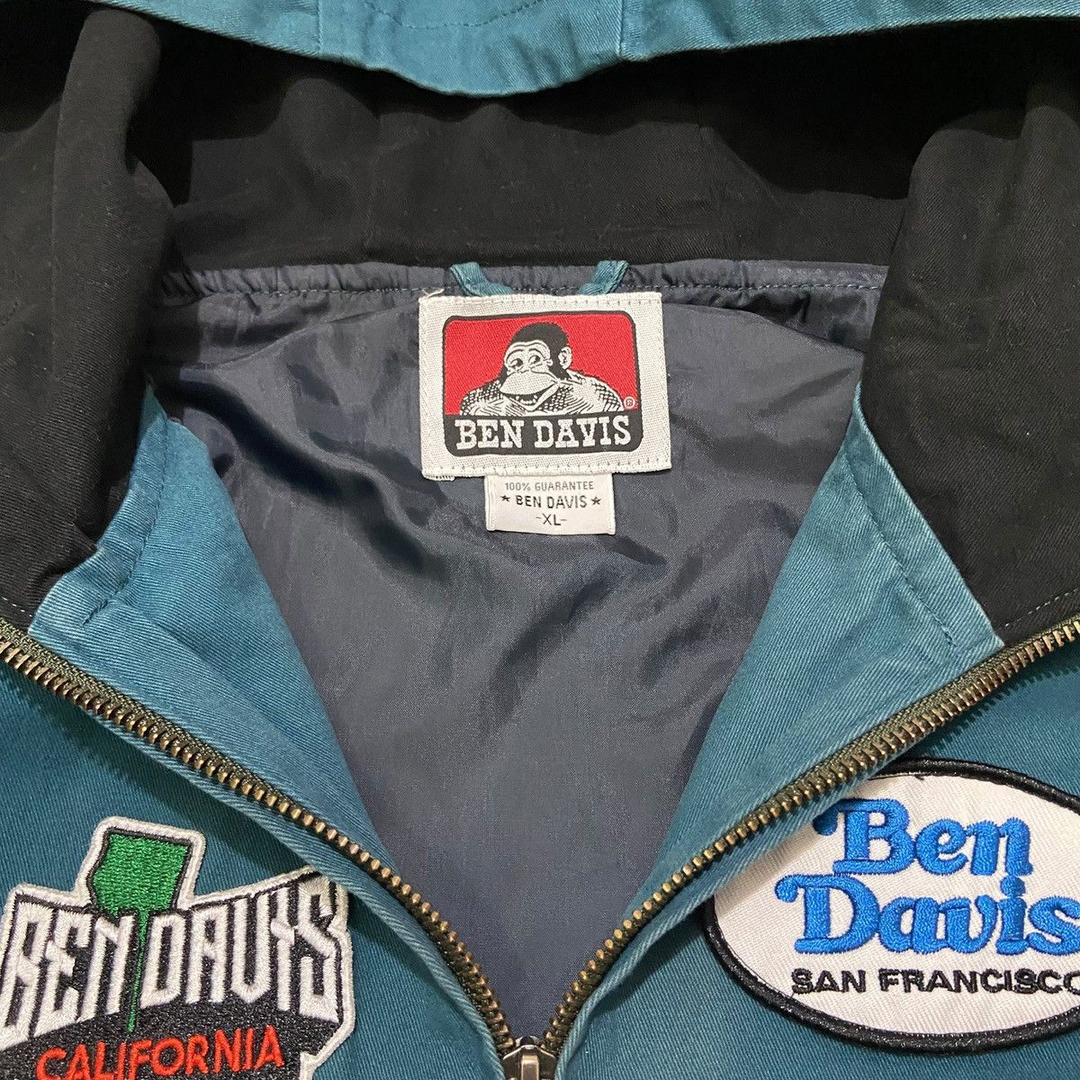 Ben Davis Ben Davis Patchwork Jacket - Lincoln Green Size US XL / EU 56 / 4 - 5 Thumbnail