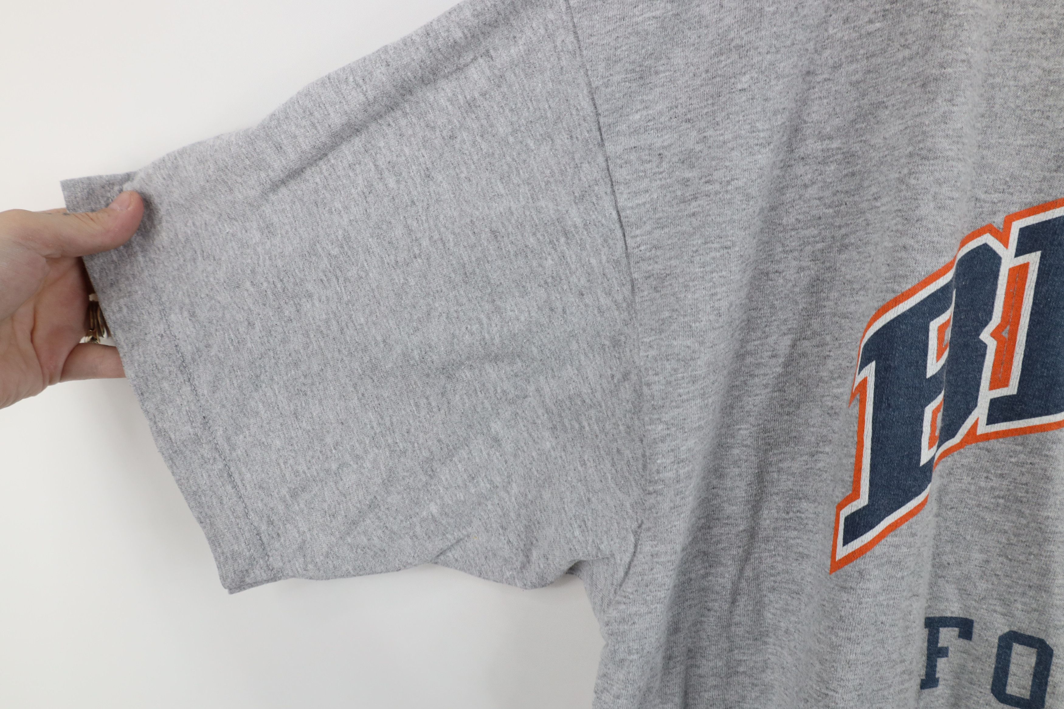 Reebok Vintage Reebok Spell Out Chicago Bears Football T-Shirt Gray Size US L / EU 52-54 / 3 - 8 Thumbnail