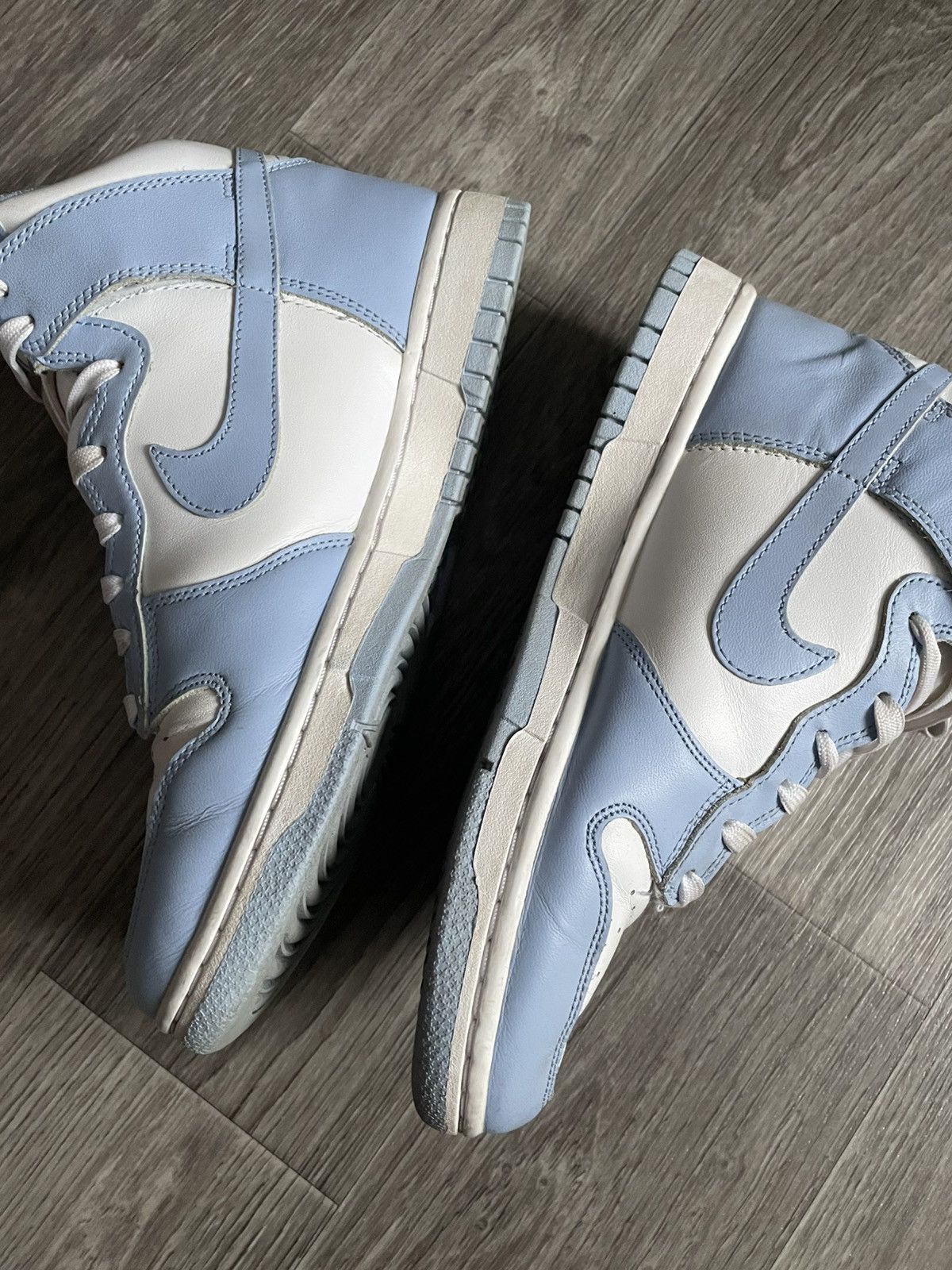 Nike Nike Dunk High Aluminum Light Blue Size 40 - DD1869-107 Size US 7 / EU 40 - 11 Thumbnail