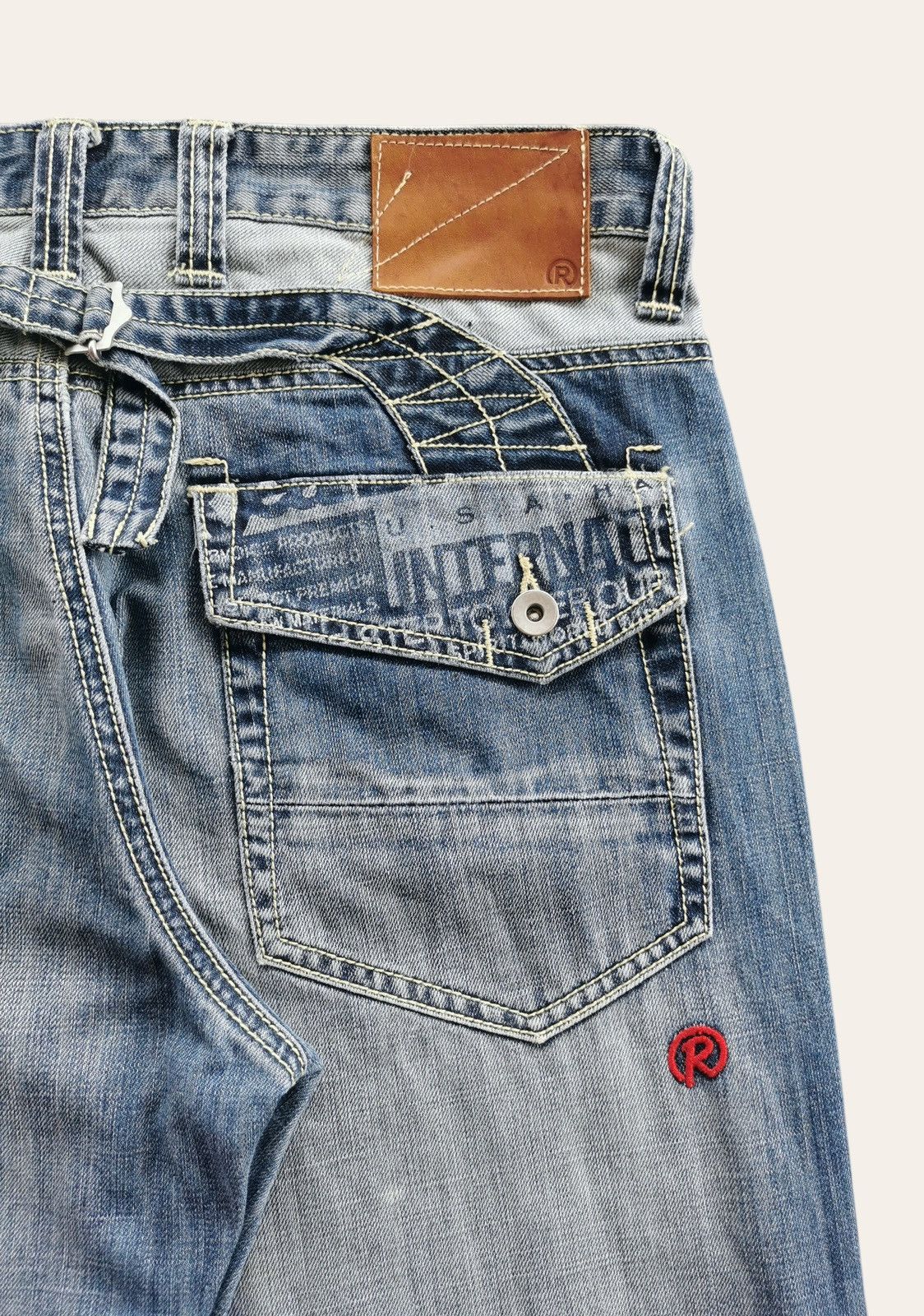Hysteric Glamour Baggy Denim Jeans Real B Voice Size US 34 / EU 50 - 4 Thumbnail