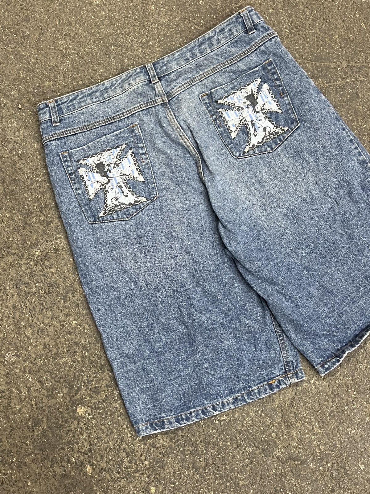 パンツ grunge race-up skull short pants y2k grunge race-up skull short pants y2k