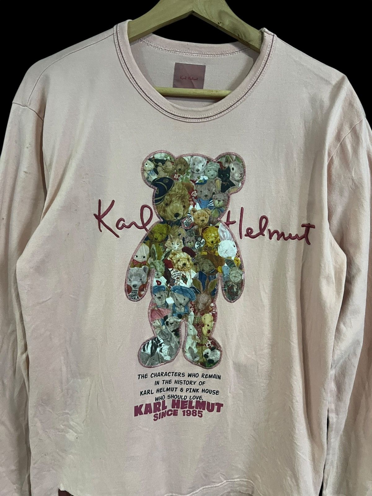 Karl Helmut Karl Helmut Bear L/S Rare Size US M / EU 48-50 / 2 - 5 Thumbnail