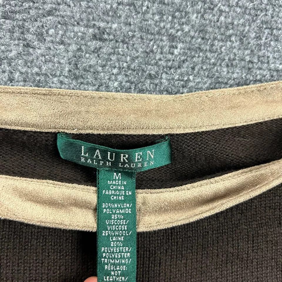 Lauren Ralph Lauren Lauren Ralph Lauren Sweater Womens Medium Tunic Nylon Wool Size M / US 6-8 / IT 42-44 - 3 Thumbnail