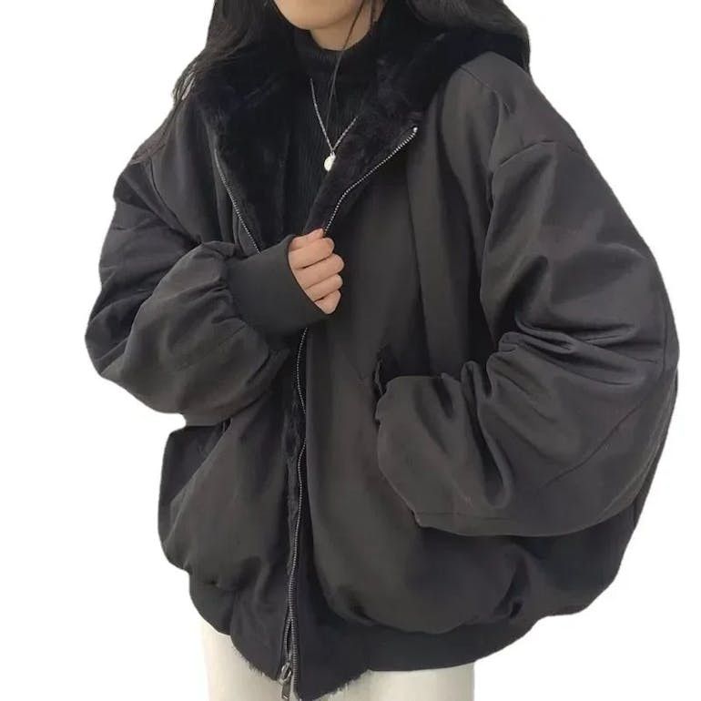 Wearing Cotton Clothes on Both Sides, Women's Outerwear