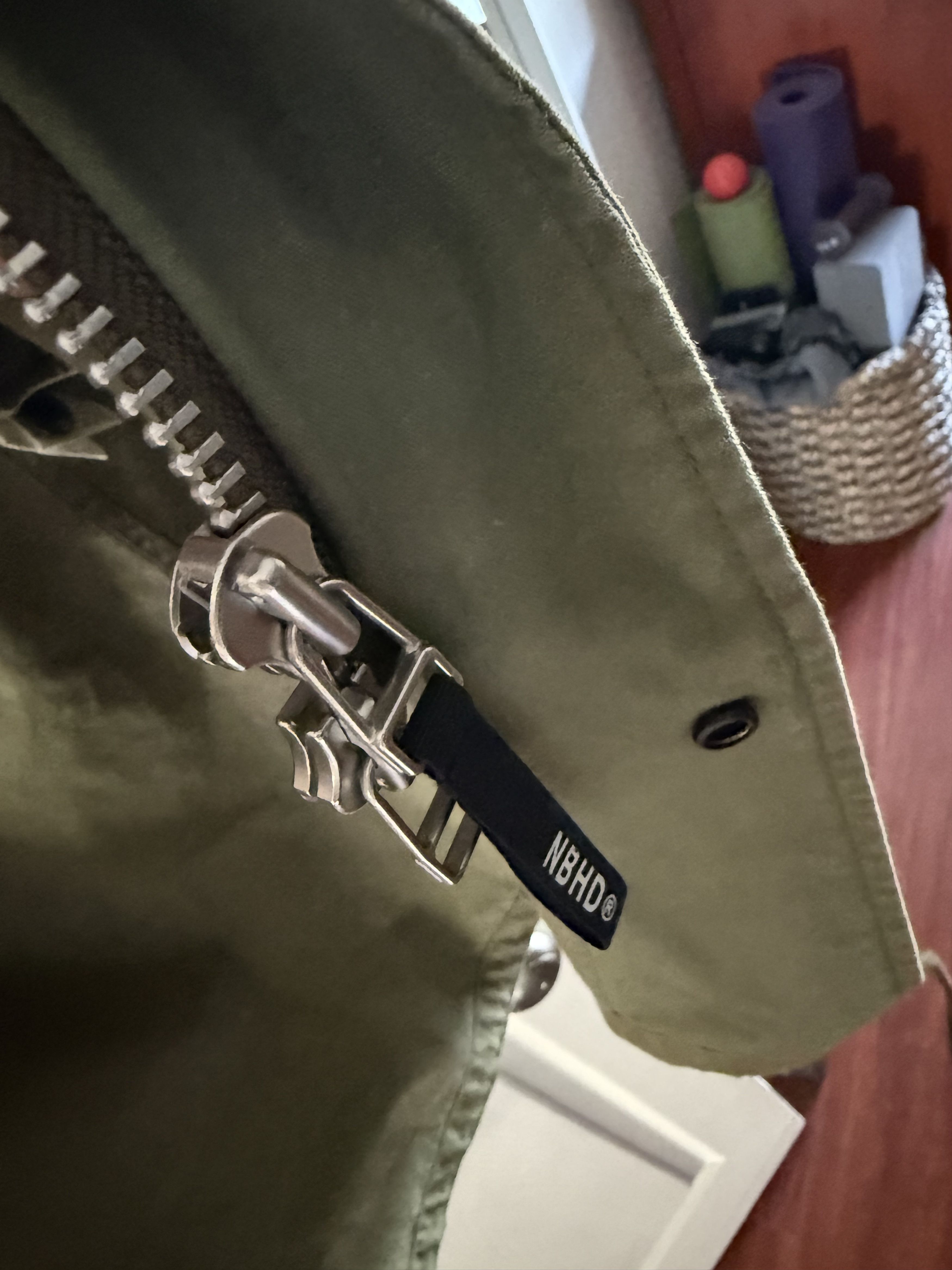 Neighborhood Neighborhood Fishtail Jacket - Olive - Size 3 (JP) Size US L / EU 52-54 / 3 - 4 Thumbnail