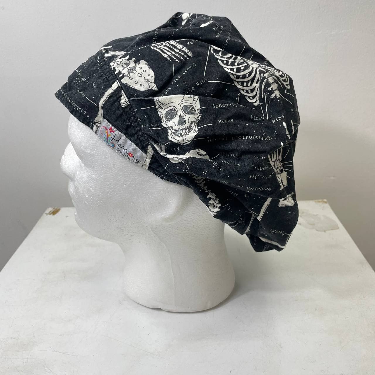Vintage ⭐️SALE⭐️ SCRUB HAT SKELETON BONES Size ONE SIZE - 3 Thumbnail