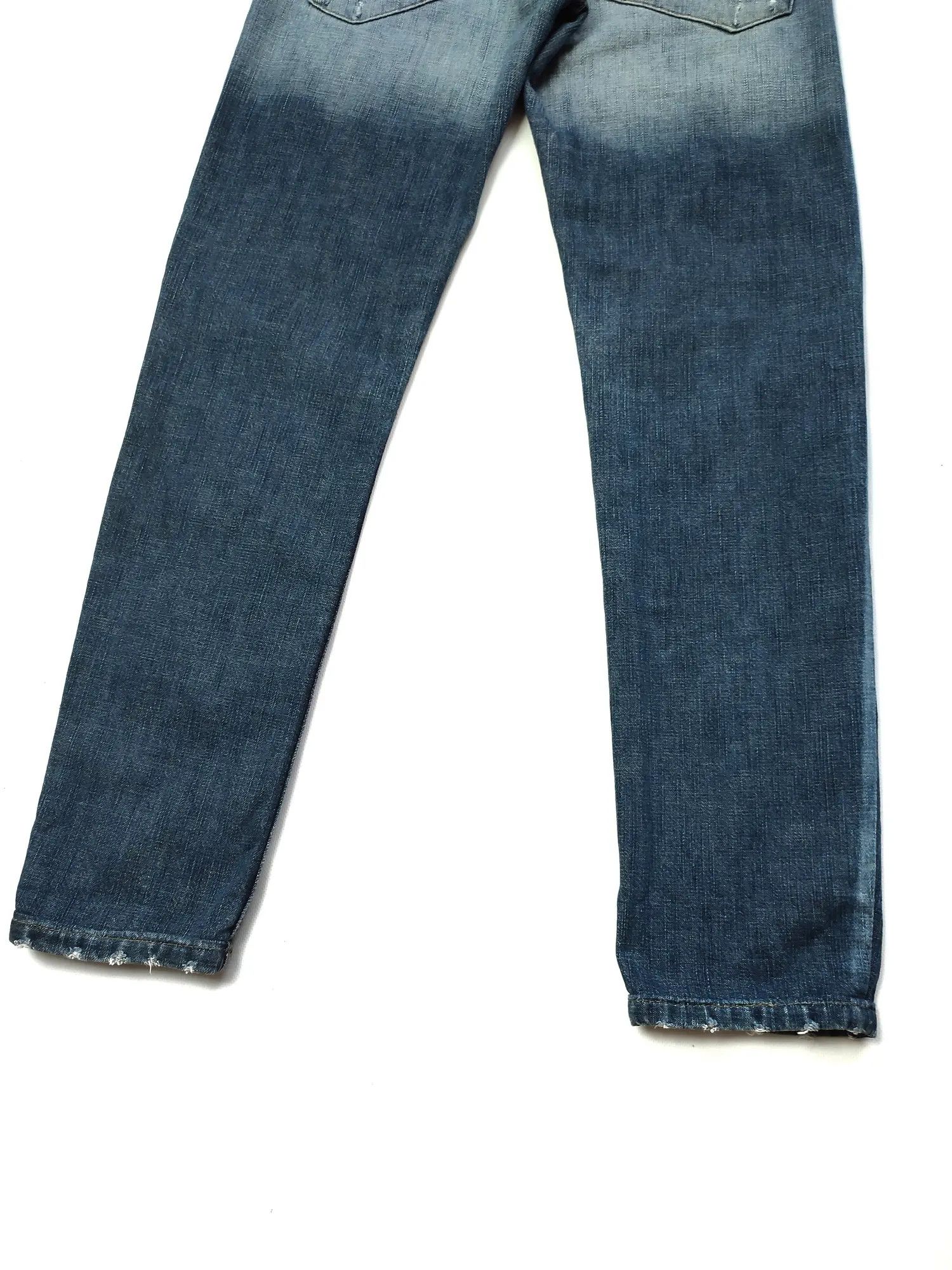 Dolce & Gabbana × Vintage Vintage Dolce Gabbana Distressed Washed Denim y2k jeans Size 28" / US 6 / IT 42 - 6 Thumbnail
