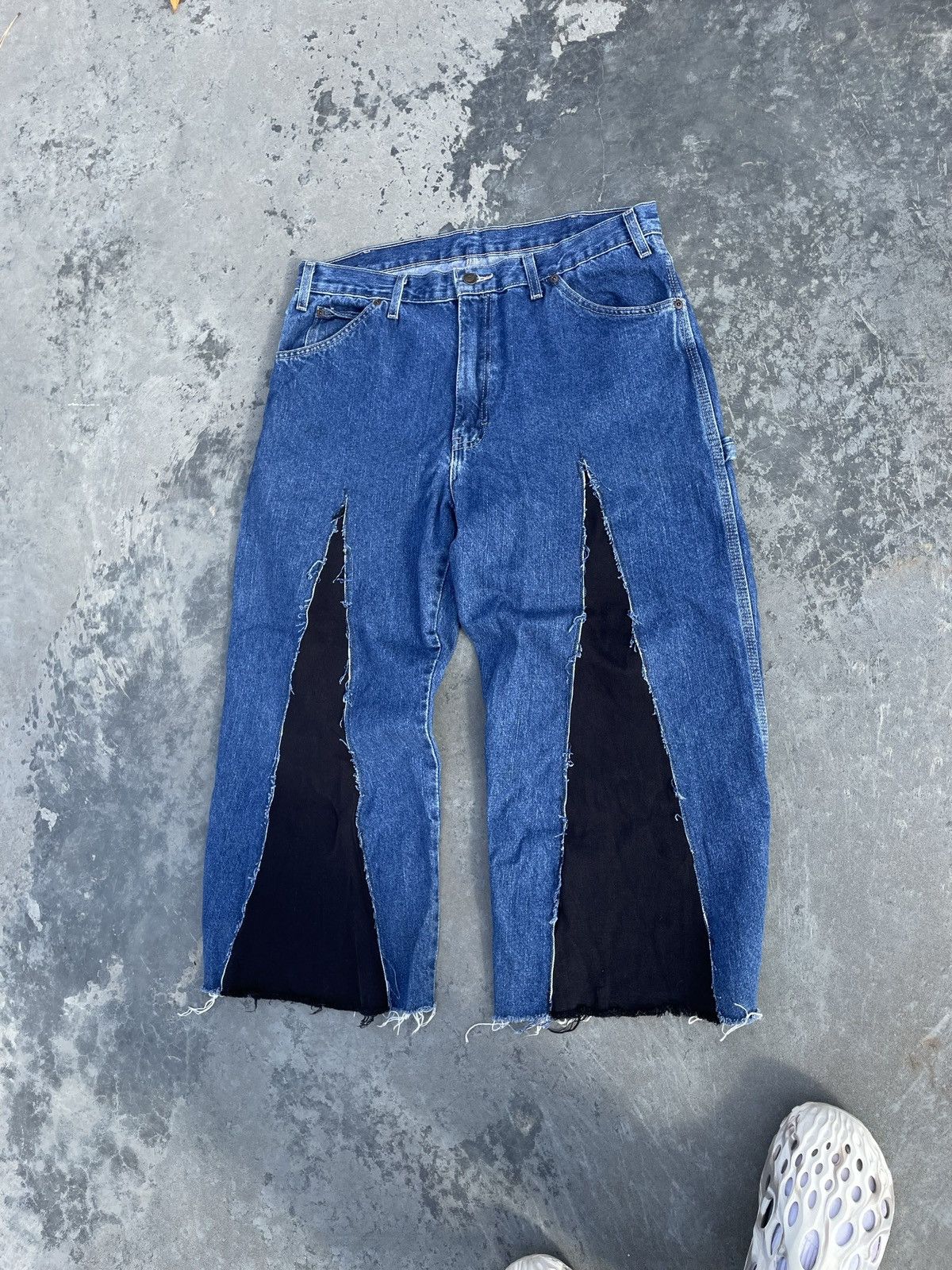 Vintage Vintage Dickies Y2K CRAZY Carpenter Denim Skateboards Pants Size US 32 / EU 48 - 7 Thumbnail