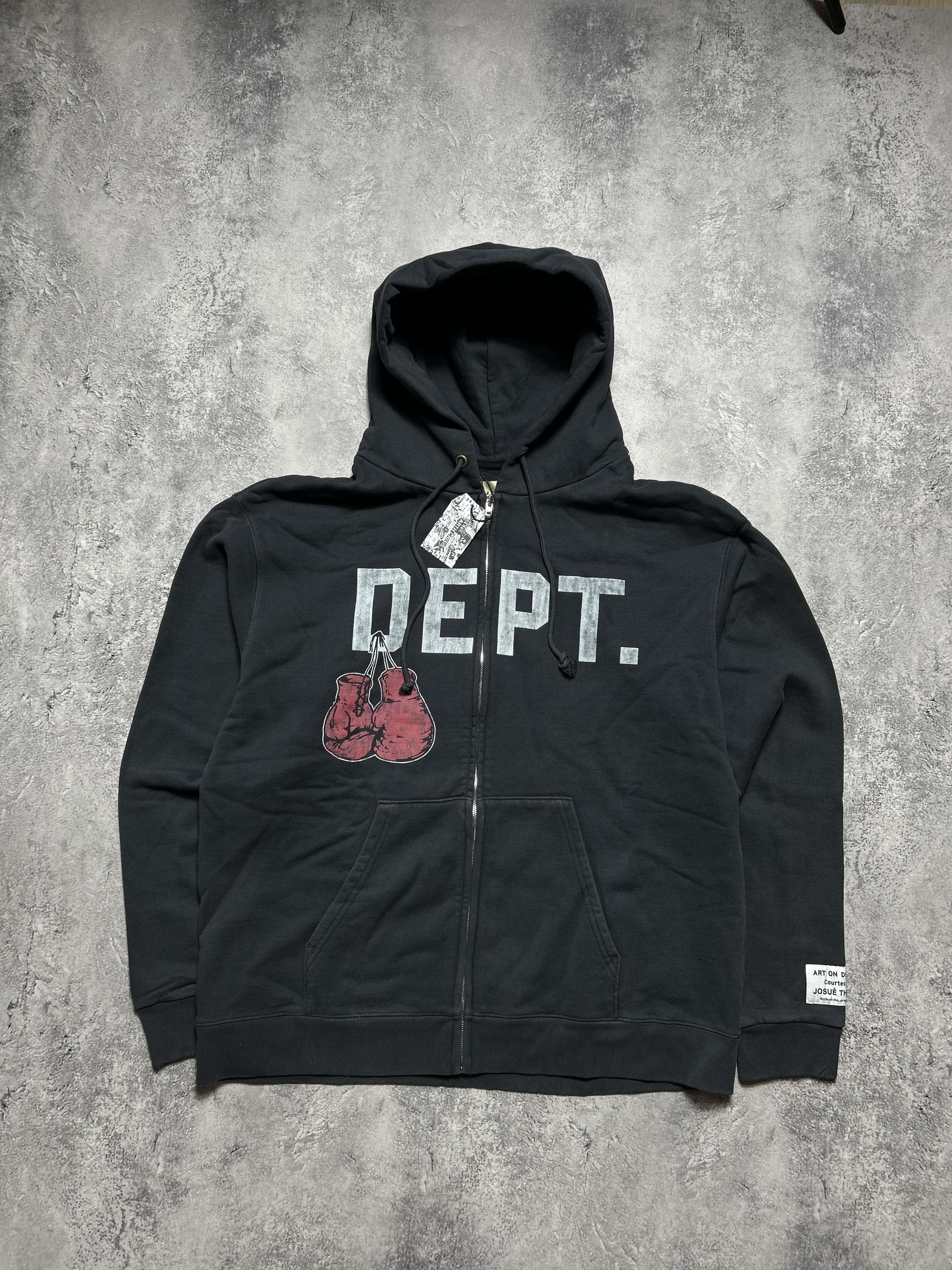 Gallery Dept. NEW Gallery dept Zip Hoodie Boxing Merch Gallery Dept. NEW Gallery dept Zip Hoodie Boxing Merch