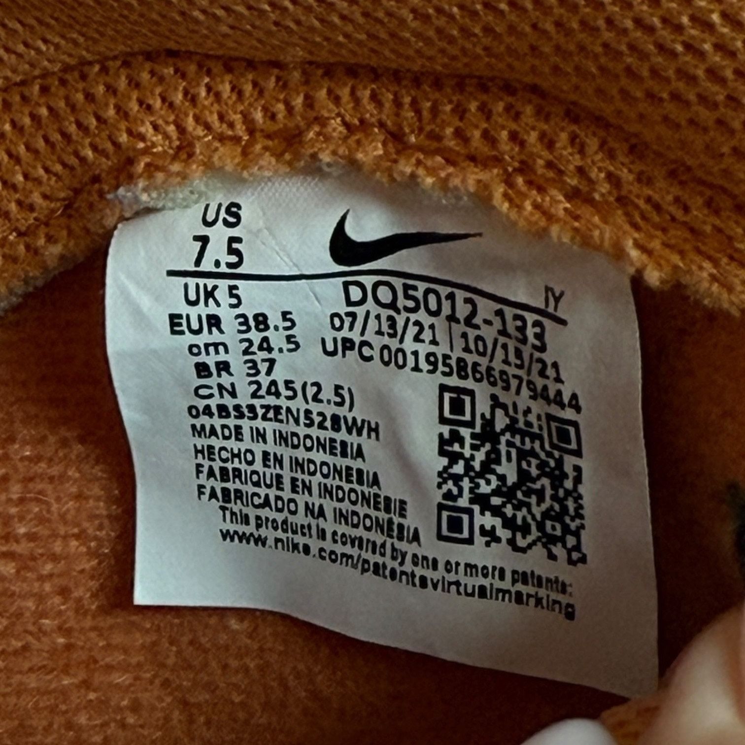 Nike Nike Dunk High Up Setsubun Sail Cinnabar Magma Sz 7.5 Size US 7.5 / IT 37.5 - 2 Thumbnail