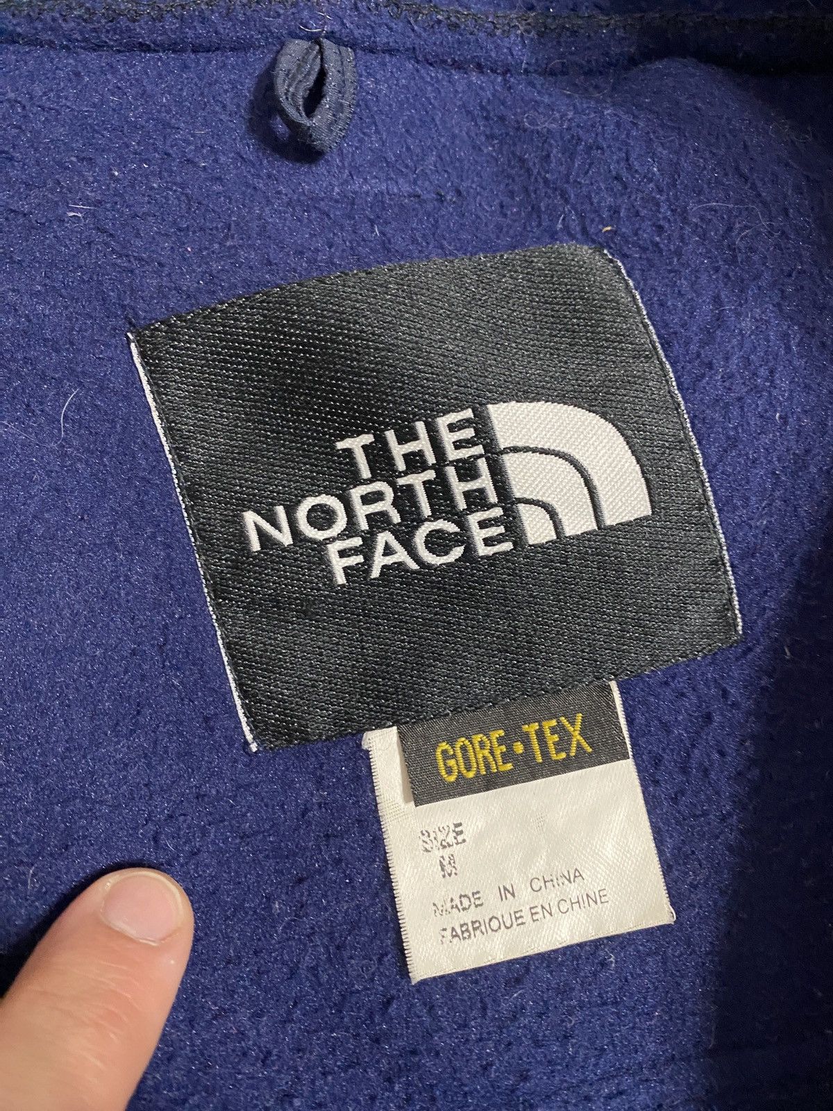 The North Face Vintage 90s The north face gore tex fleece jacket Size US L / EU 52-54 / 3 - 9 Thumbnail