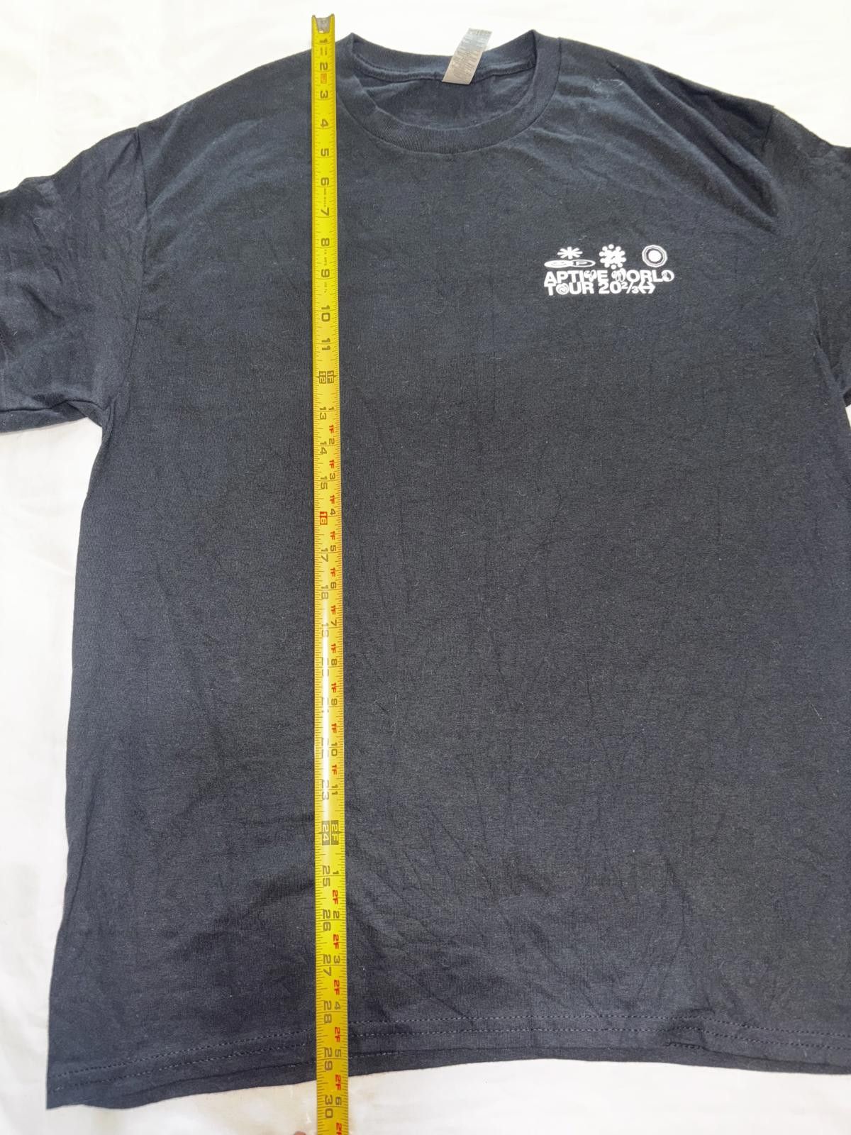 Gildan Retro Gildan Aptive World Tour 2023 T-Shirt - Black Size US L / EU 52-54 / 3 - 7 Thumbnail