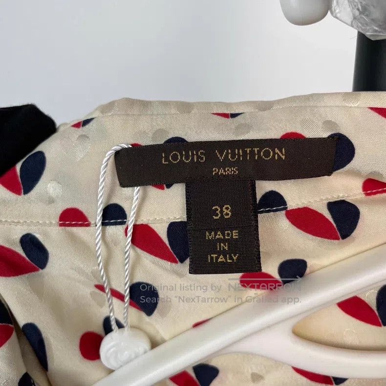 Louis Vuitton Louis Vuitton Silk Shirt Size XS / US 0-2 / IT 36-38 - 9 Thumbnail