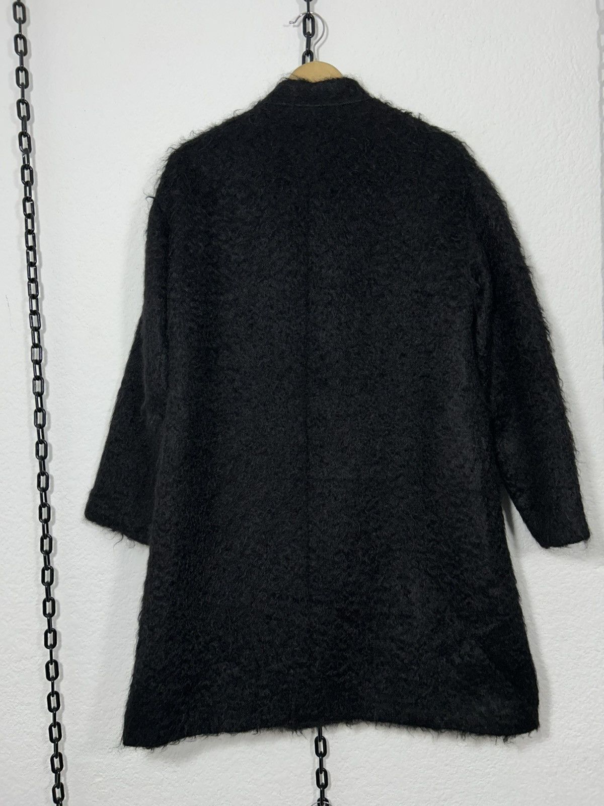 Jil Sander Jil Sander Navy Mohair Coat Size XS / US 0-2 / IT 36-38 - 3 Thumbnail