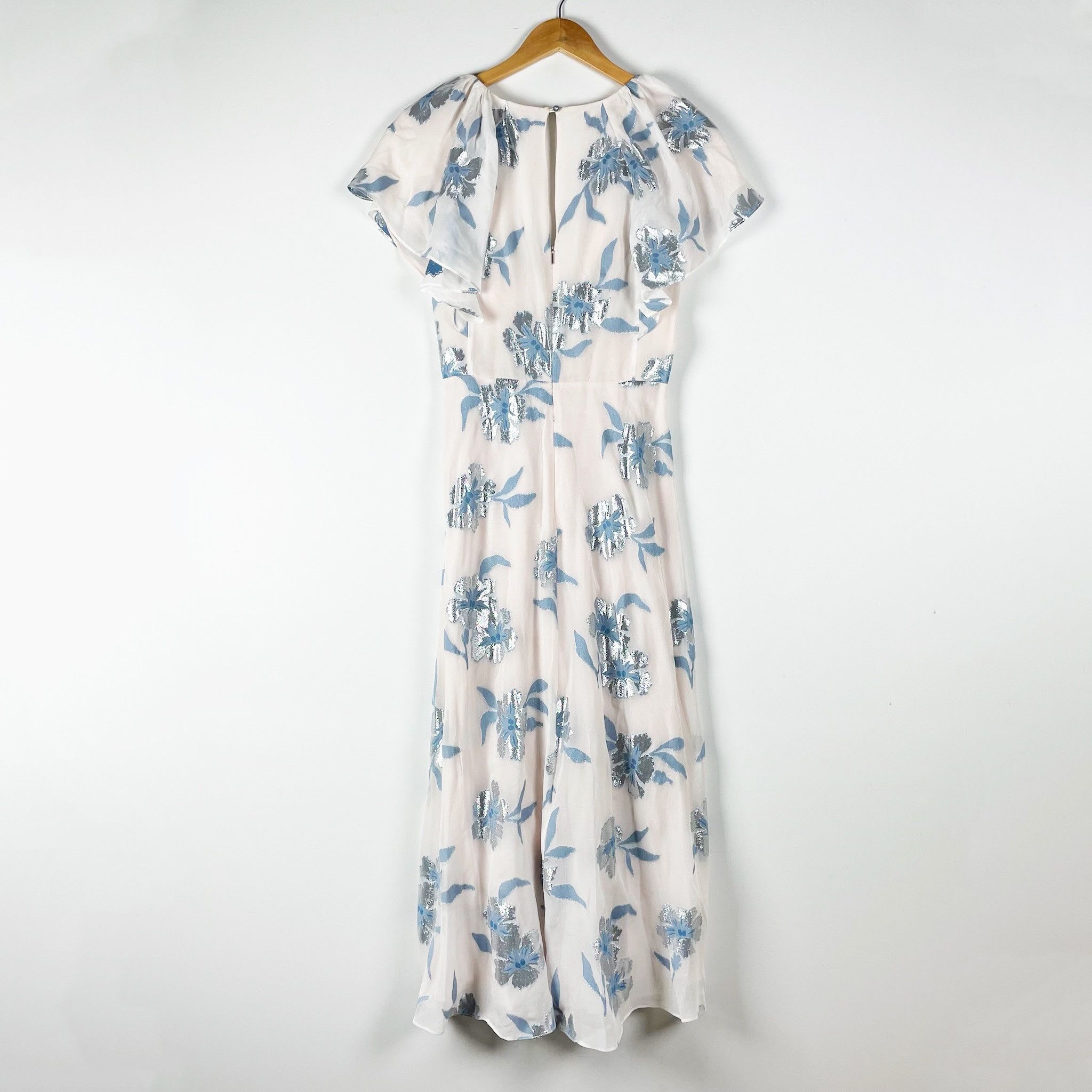 Rebecca Taylor Rebecca Taylor Met Fleur Silk Chiffon Faux Size S / US 4 / IT 40 - 4 Thumbnail