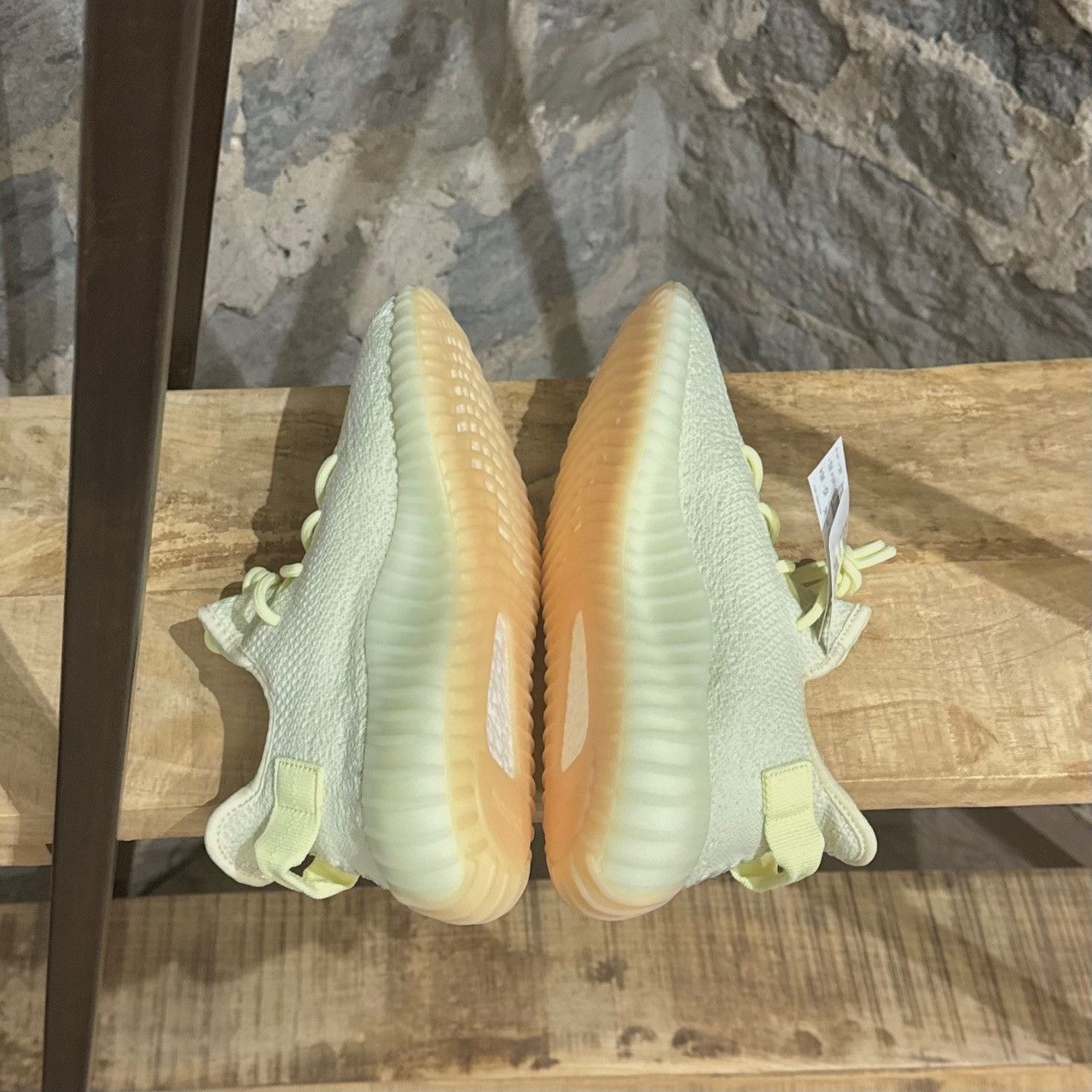 Adidas × Kanye West Adidas Yeezy 350 Butter Sneakers Size US 9 / EU 42 - 8 Thumbnail