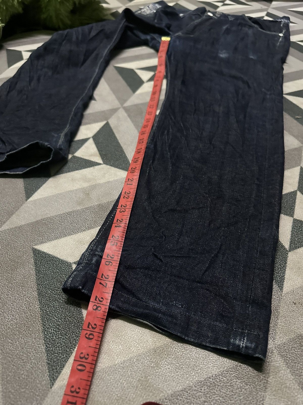 Lee Lee x Xlarge bandana blue denim jeans Size US 37 - 15 Thumbnail