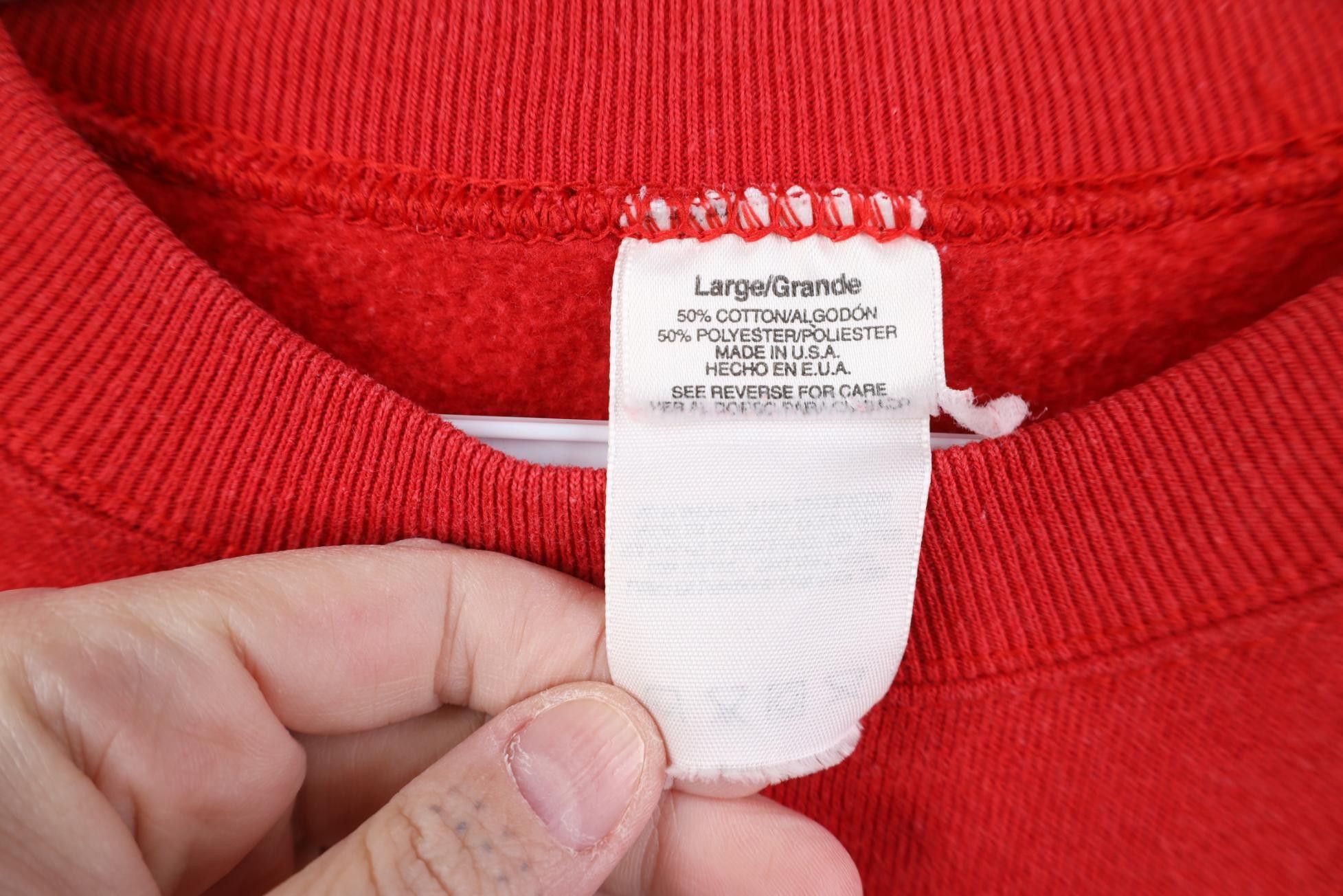 Vintage Vintage 90s Country Apple Pie Quilt Crewneck Sweatshirt Size L / US 10 / IT 46 - 8 Thumbnail