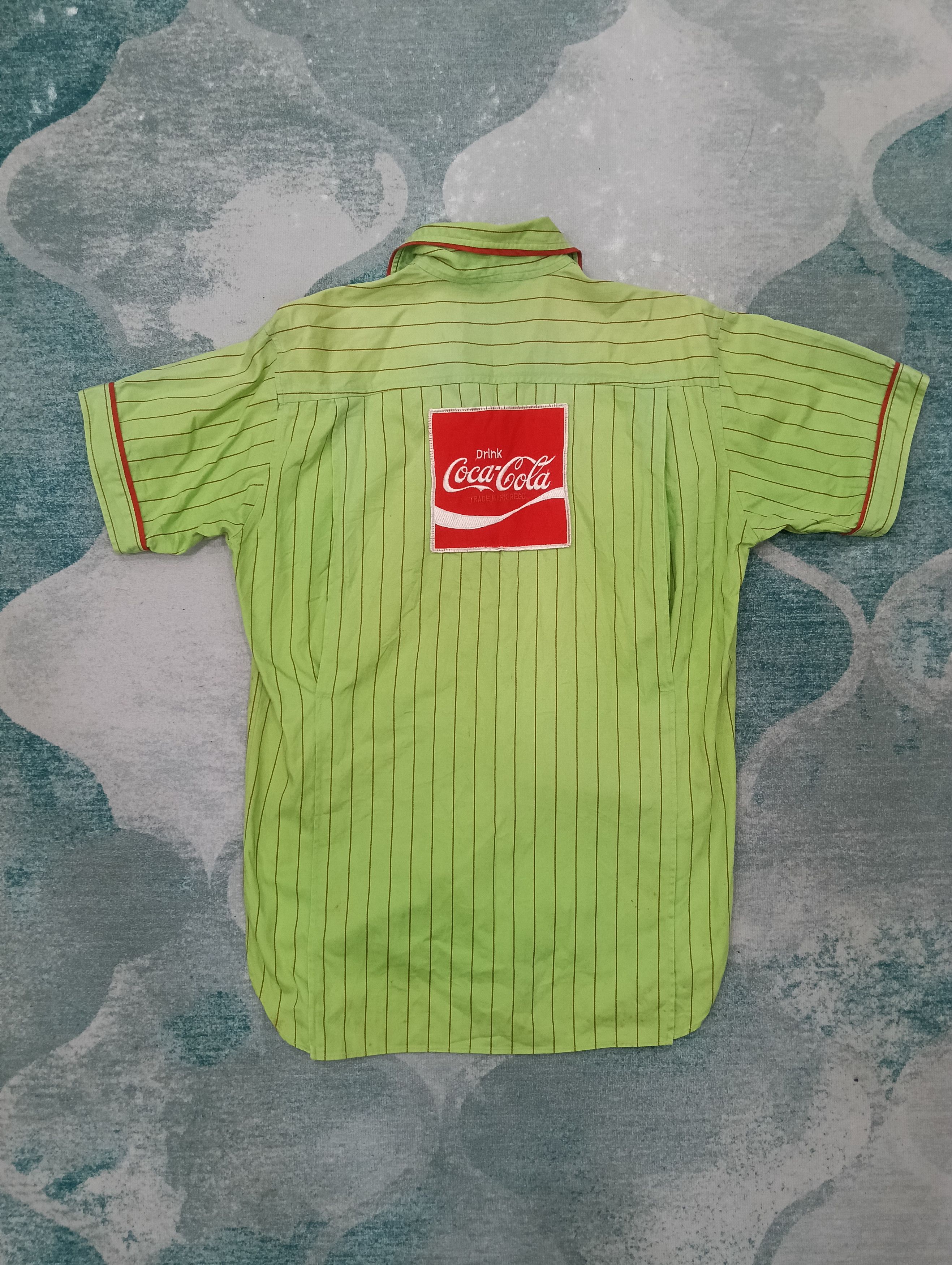 Coca Cola × Vintage True Vintage 50s Coca Cola Workers Shirt Size US M / EU 48-50 / 2 - 2 Thumbnail