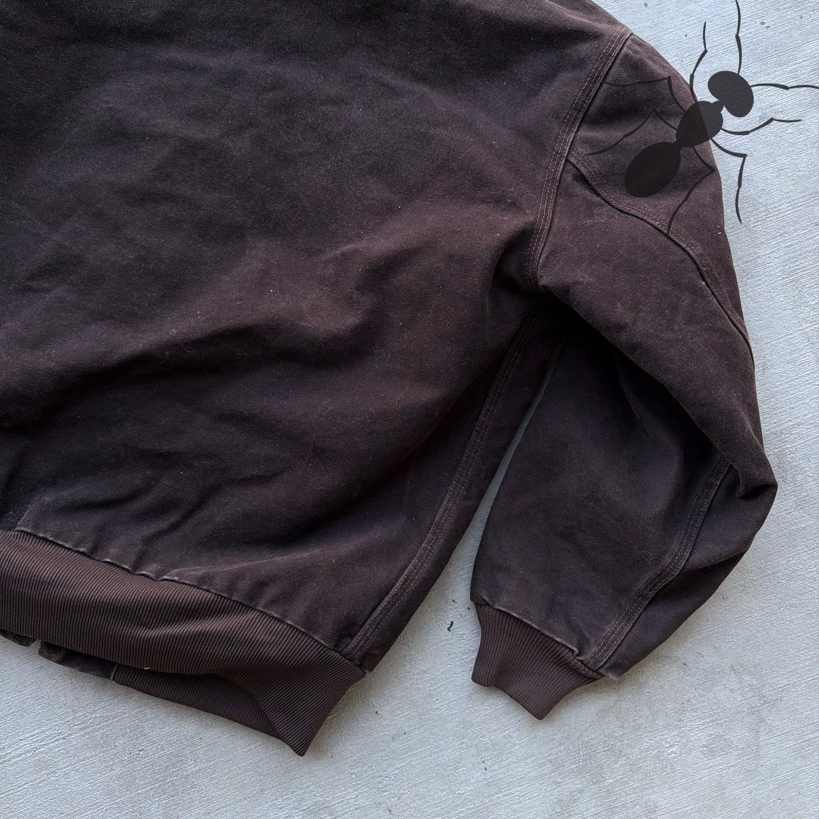 Carhartt × Vintage Vintage Y2K Carhartt WOMENS WJ130 DKB brown hooded jacket Size US XL / EU 56 / 4 - 8 Thumbnail
