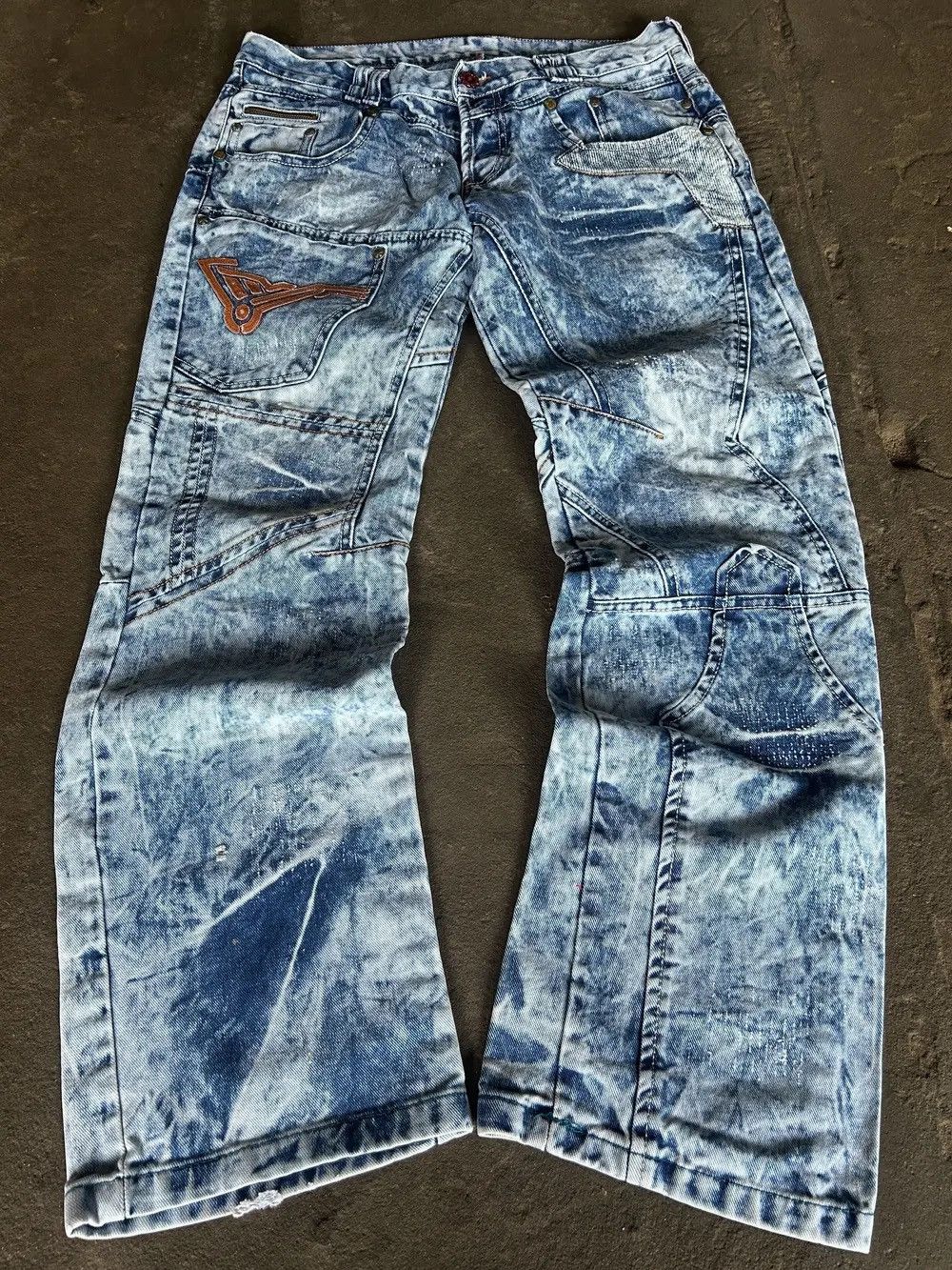 Hysteric Glamour × Japanese Brand 💥 HYSTERIC GLAMOUR BALENCIAGA STYLE JAPANESE JEANS Size US 32 / EU 48 - 1 Thumbnail