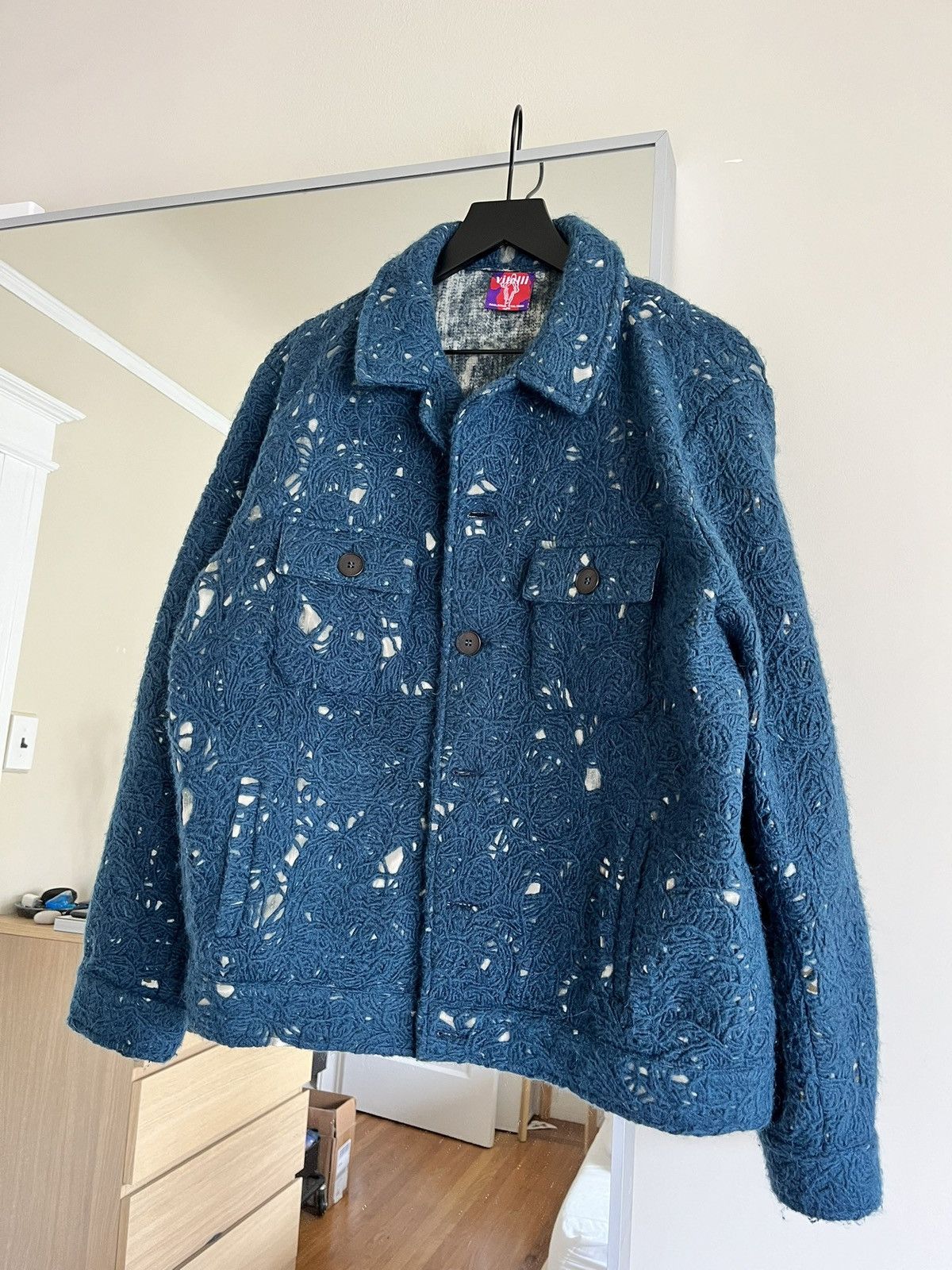 Other Vitelli Mohair Wool Yarn Doomboh Jacket Size US S / EU 44-46 / 1 - 1 Thumbnail