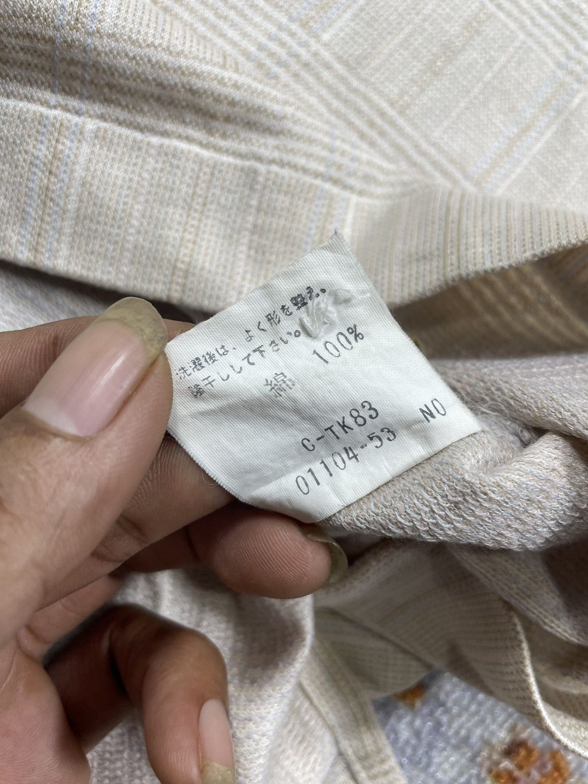 Burberry × Japanese Brand × Vintage Vintage Burberrys Nova Chek poloshirt Size US L / EU 52-54 / 3 - 6 Thumbnail