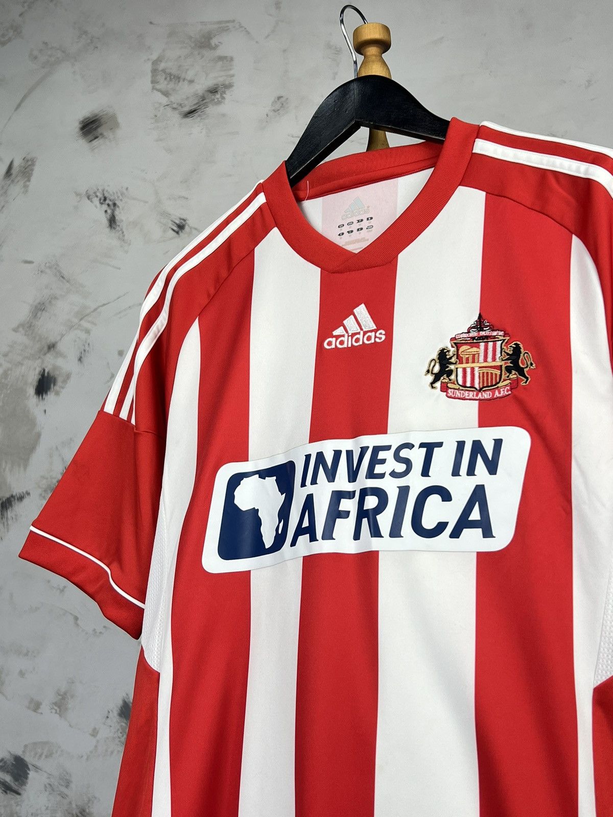 Adidas Adidas Sunderland Home Jersey Shirt 2012 - 2013 Size M Size US M / EU 48-50 / 2 - 2 Thumbnail