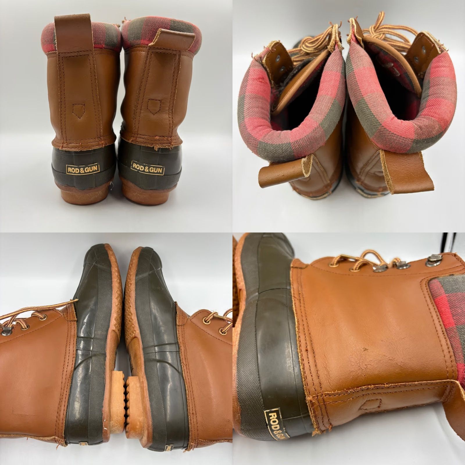 Vintage Rod & Gun Men\'s Size 12 Insulated Pac Boots Steel Shank Waterproof Wool Men main image 3