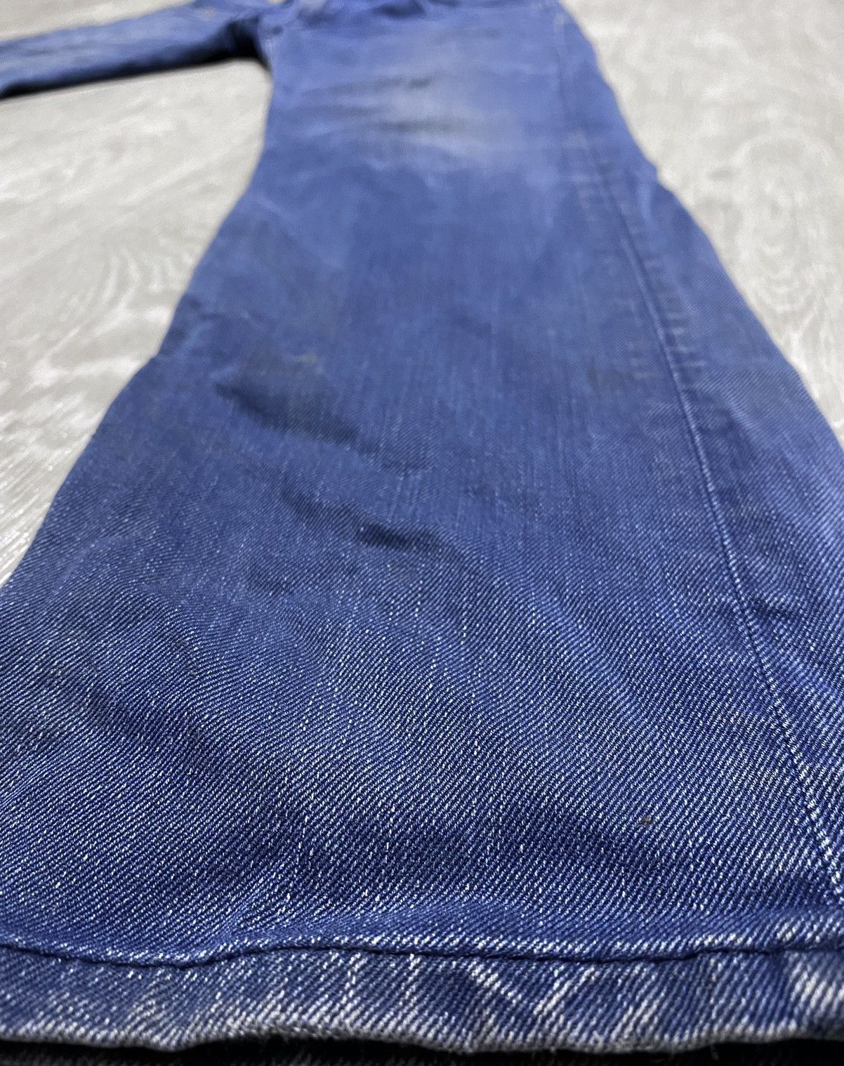 Acne Studios Acne Studios Vega Deep Petrol Washed Blue Stretch Jean Denim Size US 30 / EU 46 - 7 Thumbnail